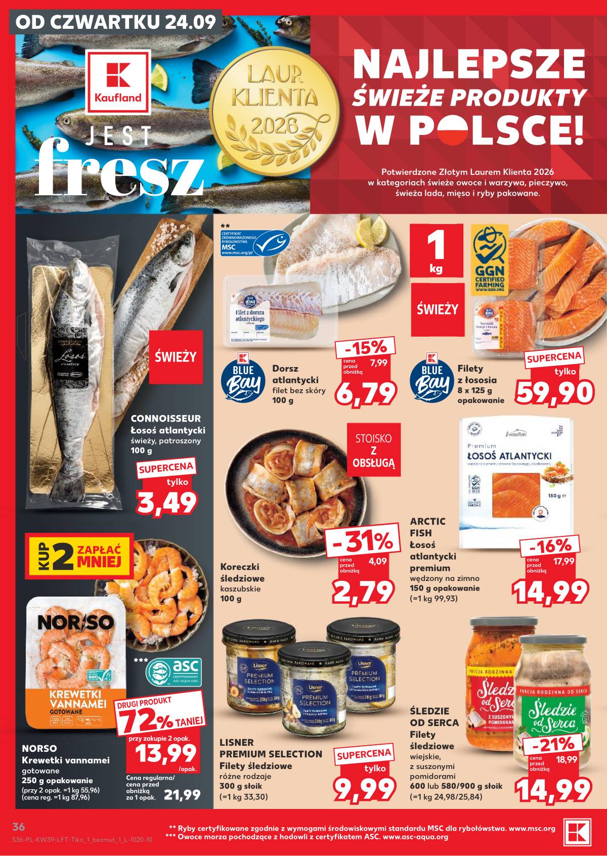 Kaufland - Gazetka tygodnia 36 puslapis