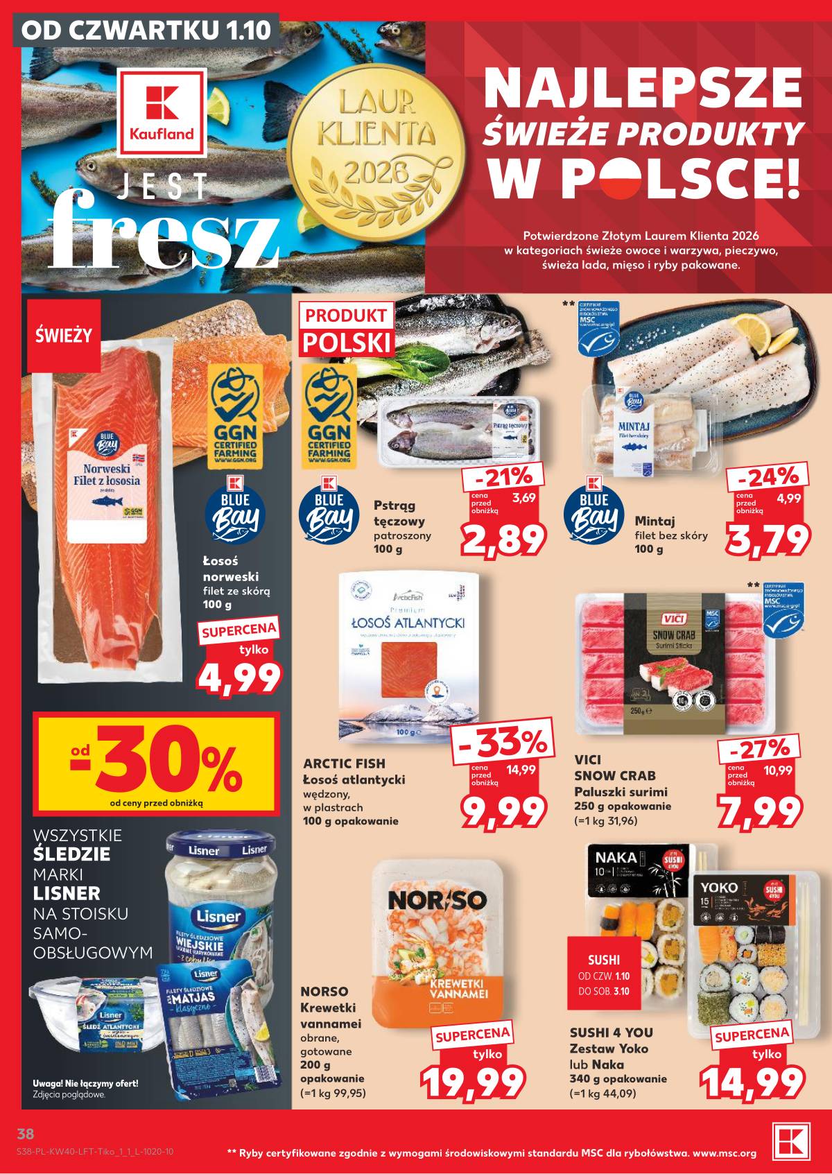 Kaufland - Gazetka tygodnia 38 puslapis