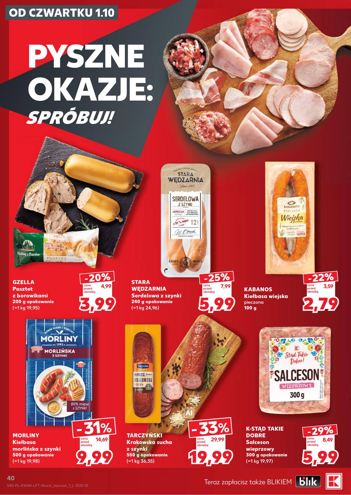 Kaufland - Gazetka tygodnia 40 puslapis