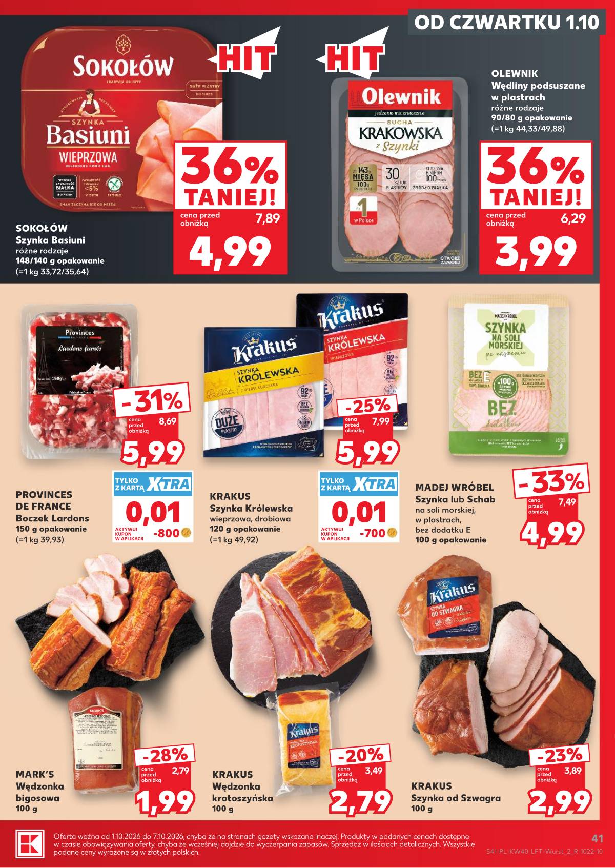 Kaufland - Gazetka tygodnia 41 puslapis