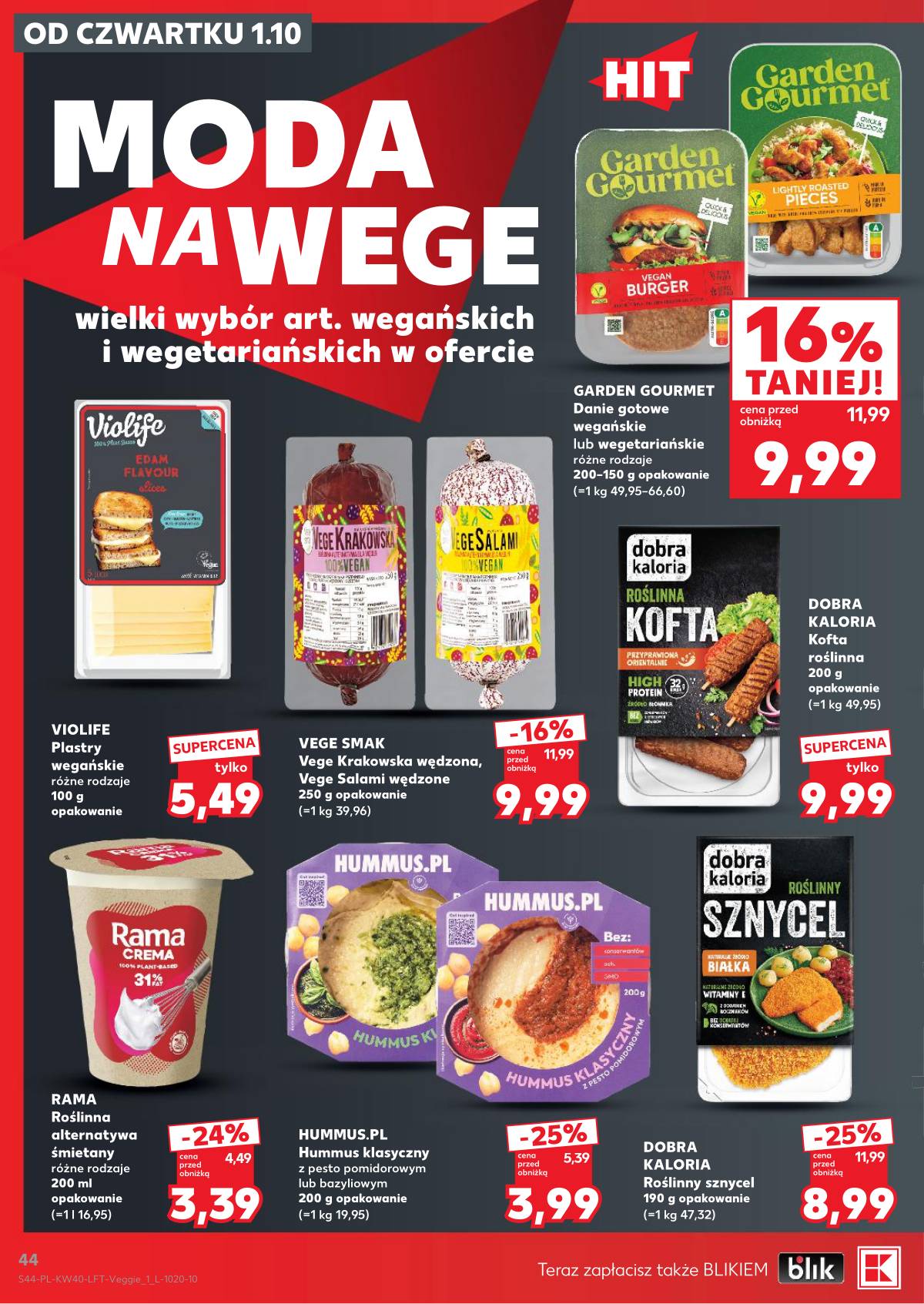 Kaufland - Gazetka tygodnia 44 puslapis