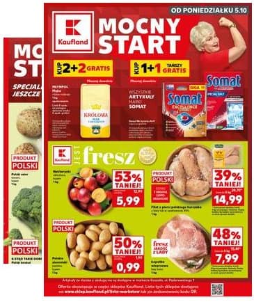 Kaufland - Mocny Start 2026-10-05 – 2026-10-07