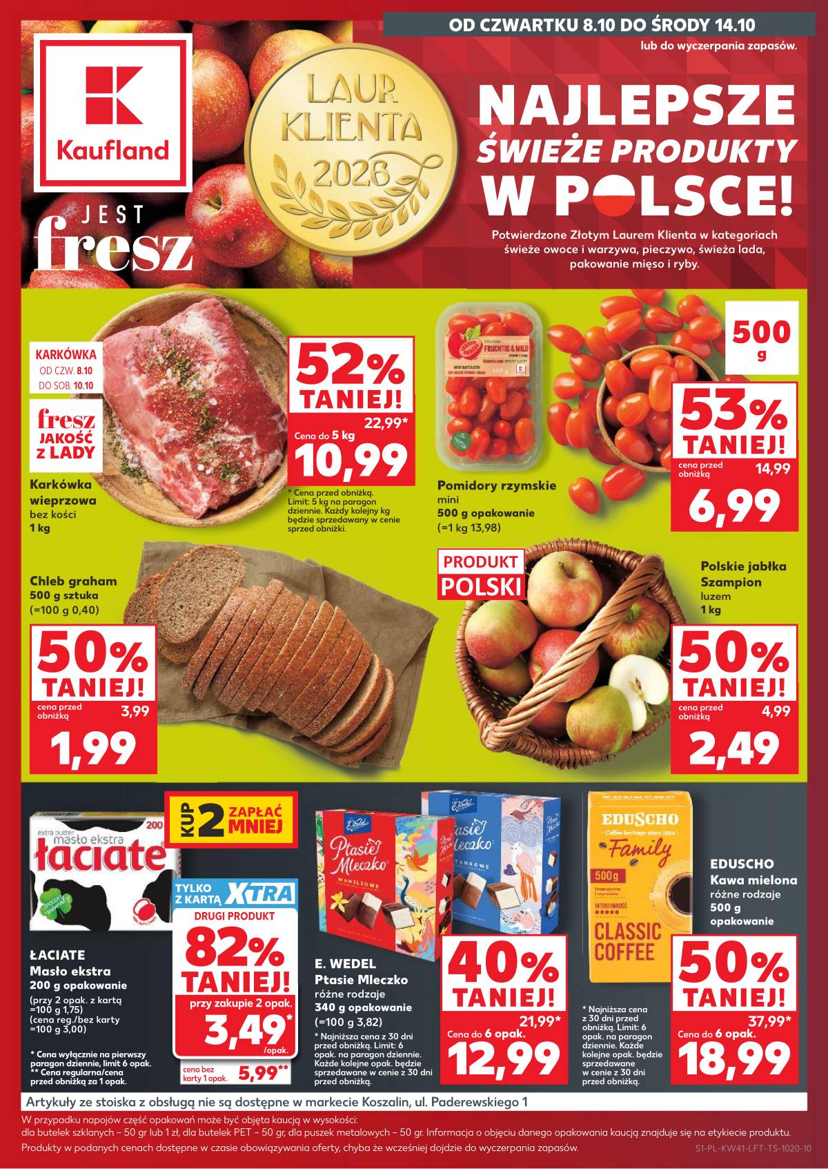 Kaufland - Gazetka tygodnia 1 puslapis