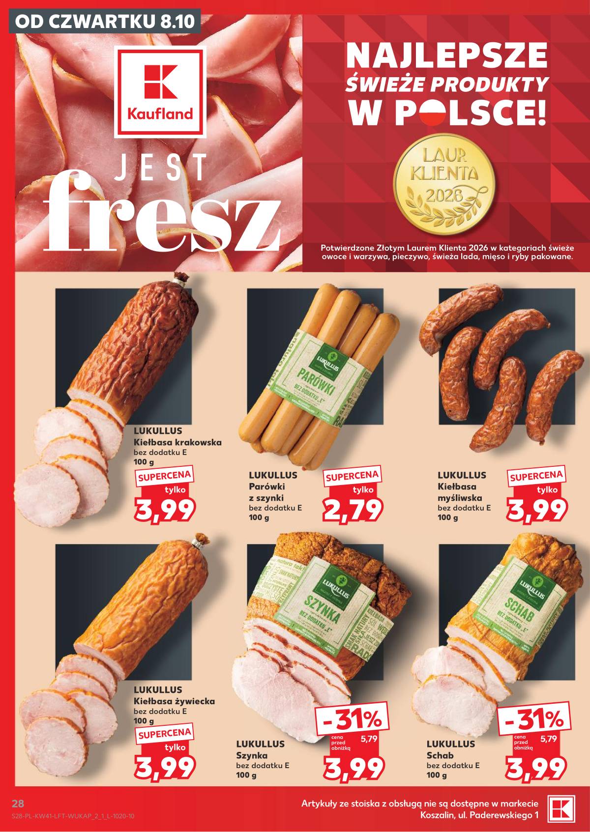 Kaufland - Gazetka tygodnia 28 puslapis