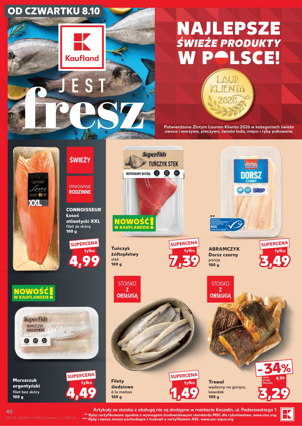Kaufland - Gazetka tygodnia 40 puslapis