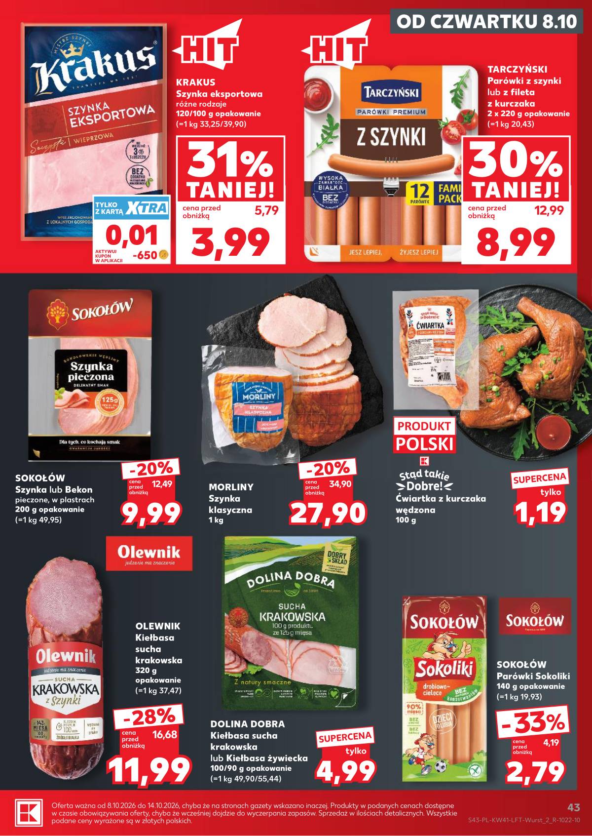 Kaufland - Gazetka tygodnia 43 puslapis