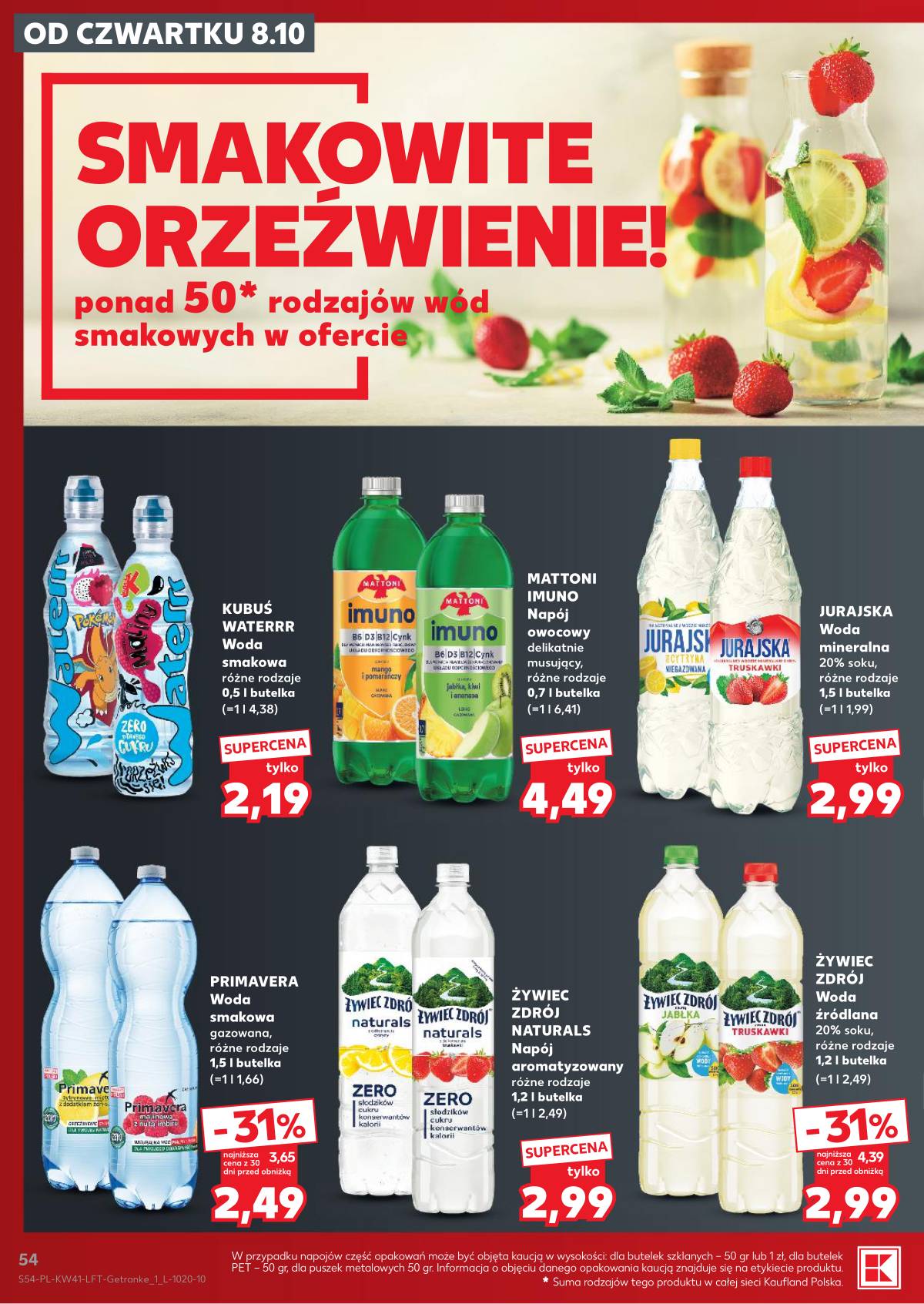 Kaufland - Gazetka tygodnia 54 puslapis