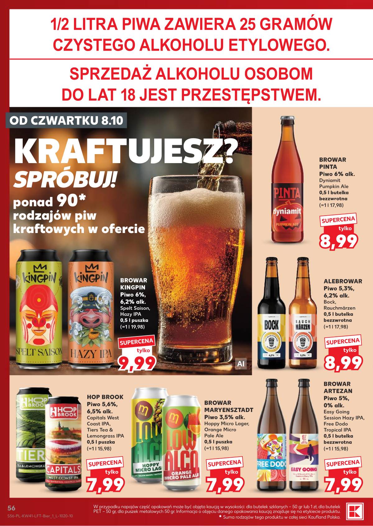 Kaufland - Gazetka tygodnia 56 puslapis