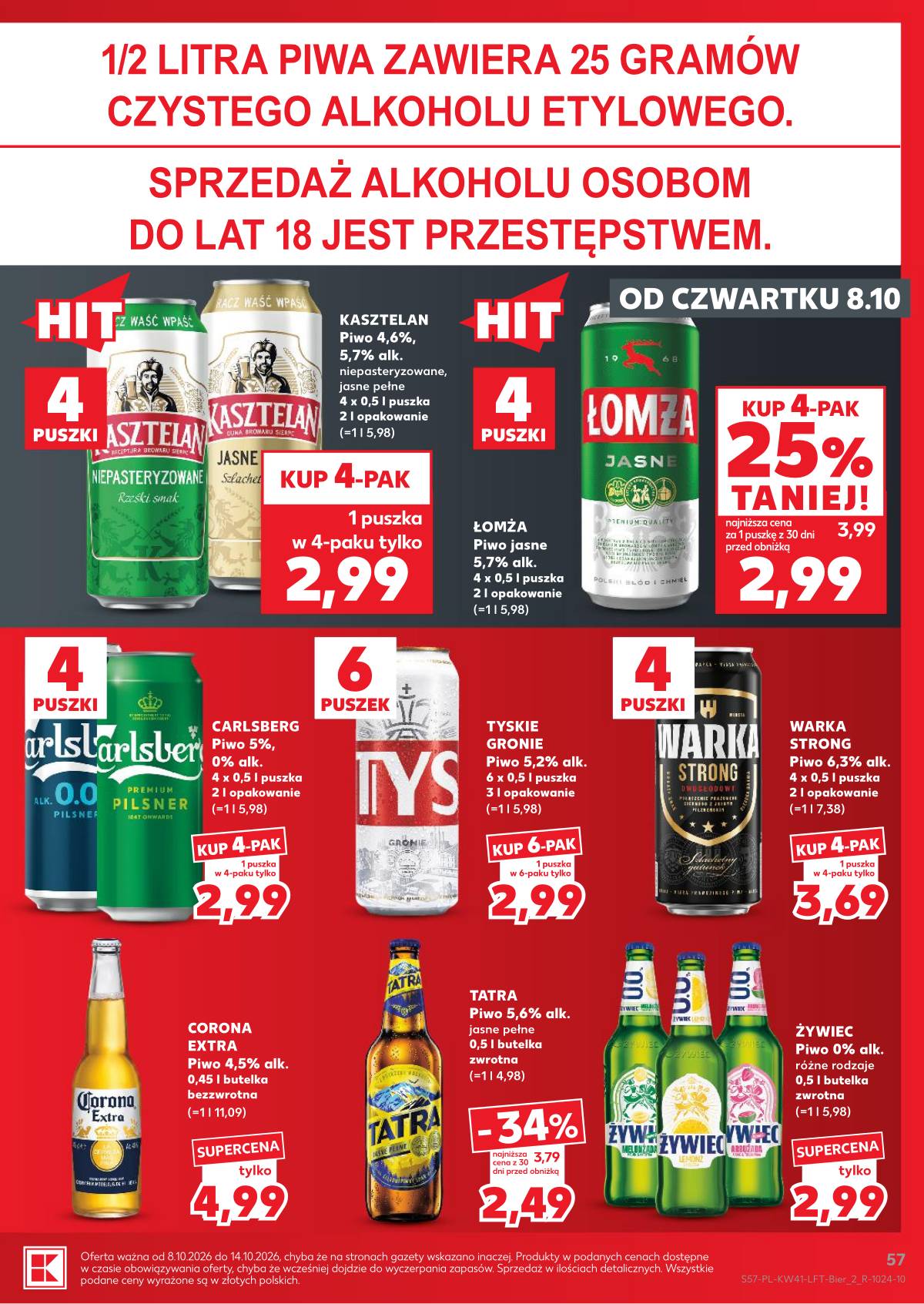 Kaufland - Gazetka tygodnia 57 puslapis