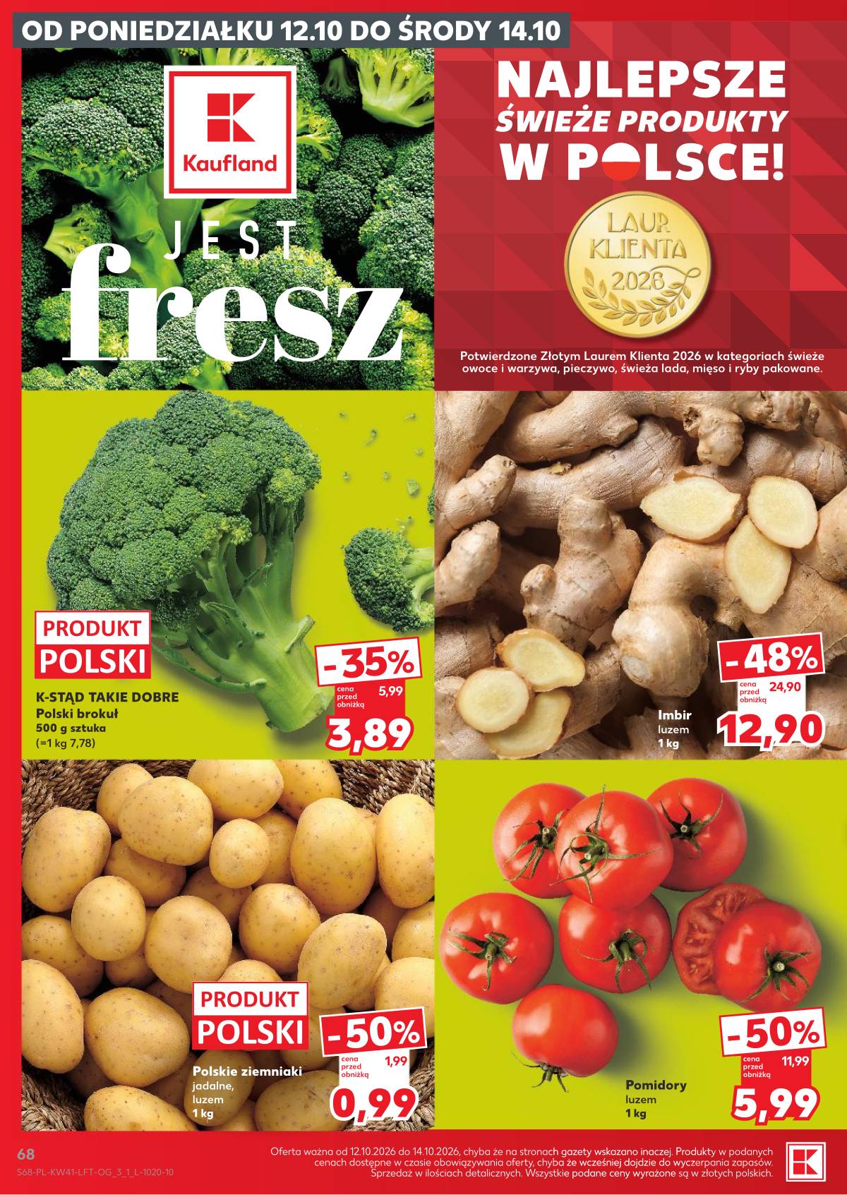 Kaufland - Gazetka tygodnia 68 puslapis