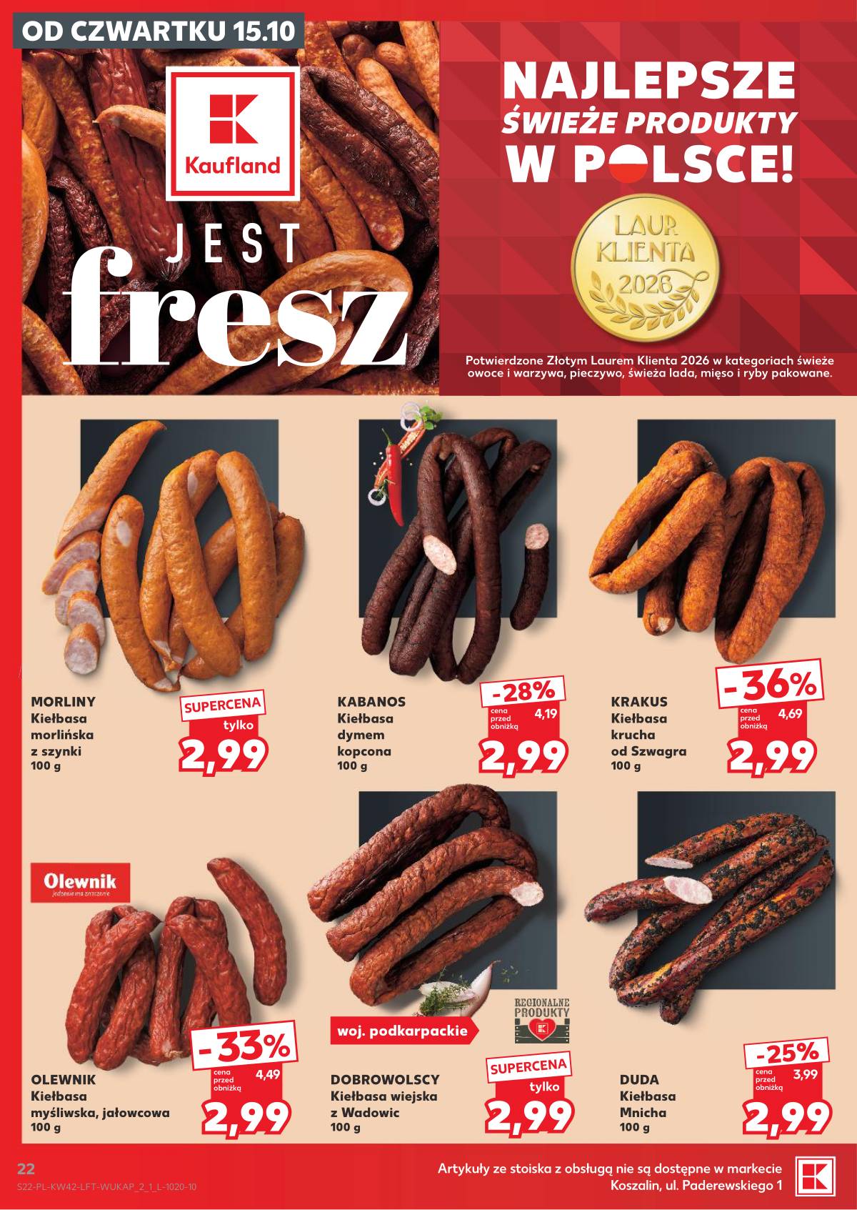 Kaufland - Gazetka tygodnia 22 puslapis