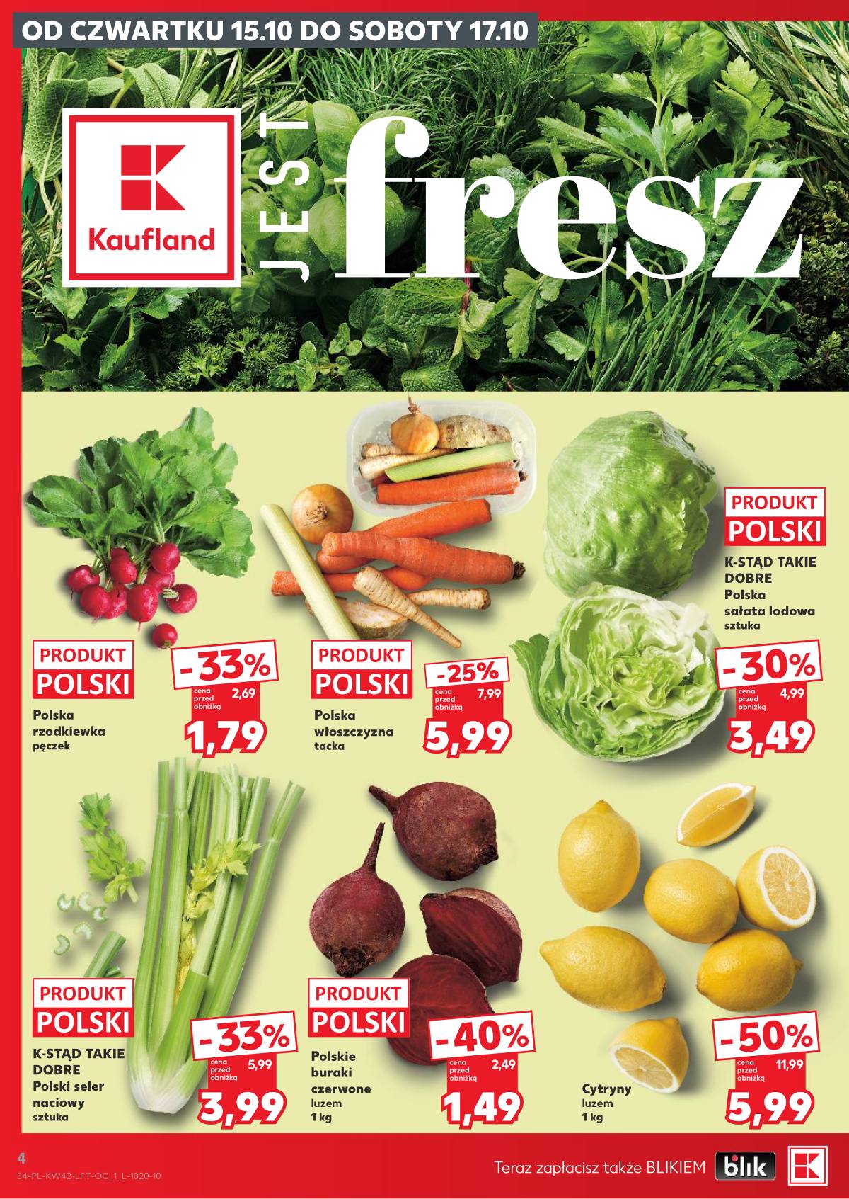 Kaufland - Gazetka tygodnia 4 puslapis