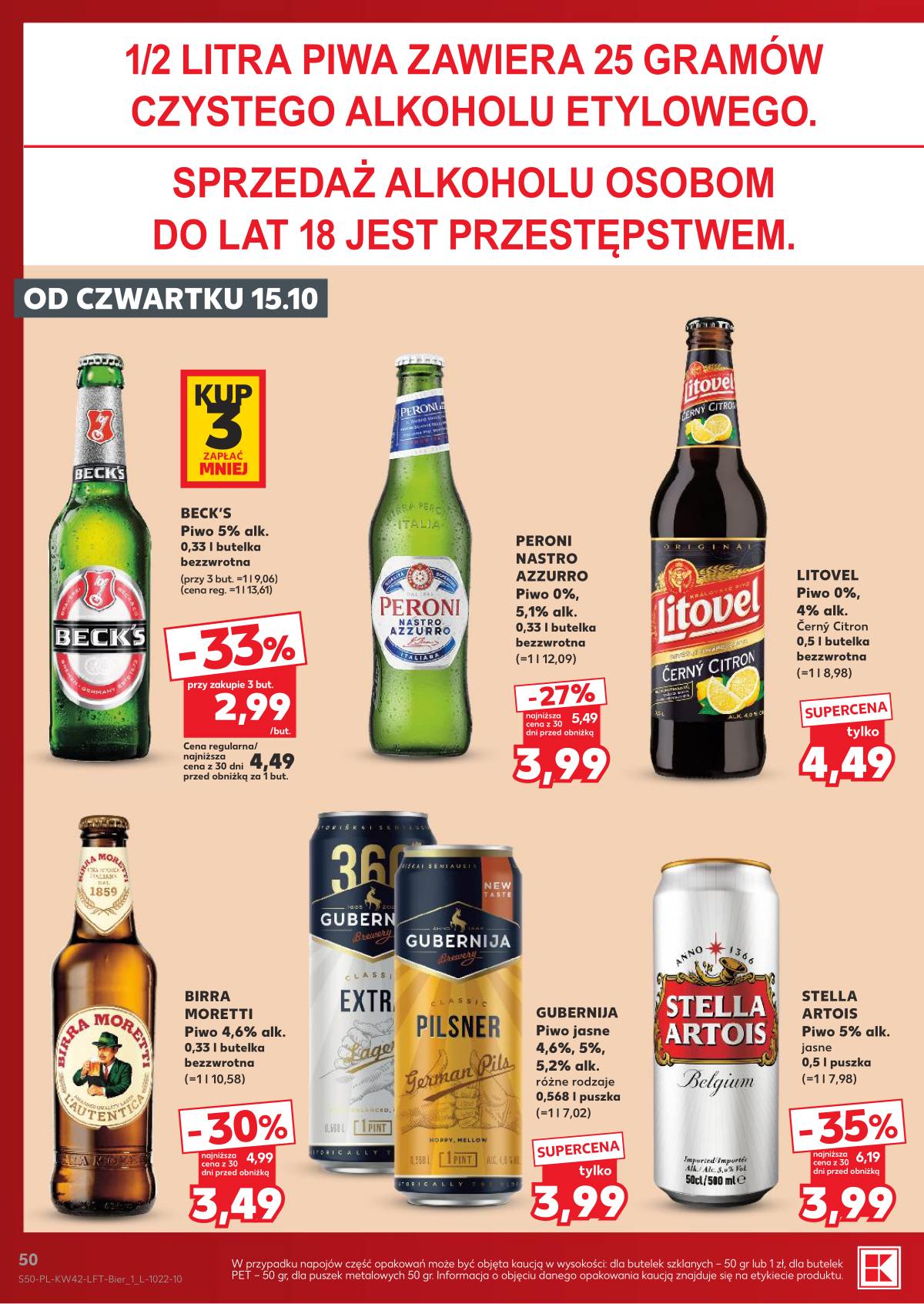Kaufland - Gazetka tygodnia 50 puslapis