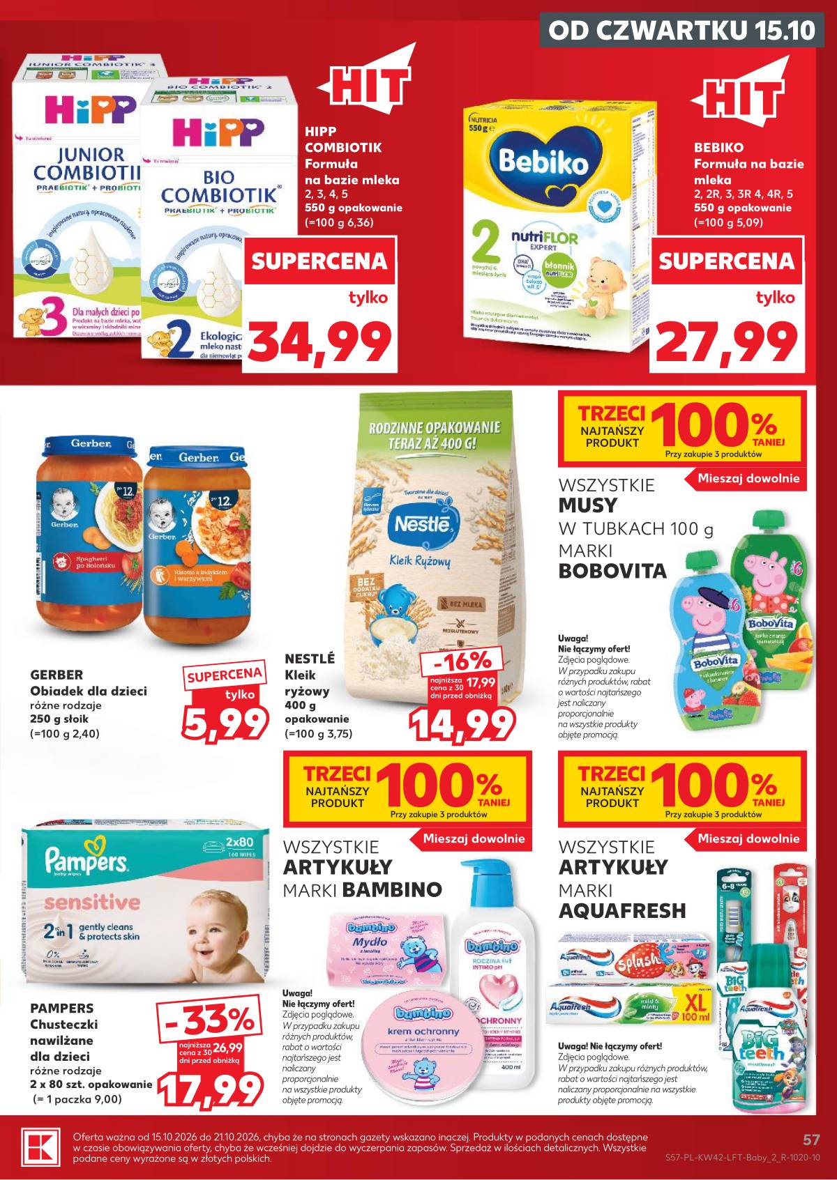 Kaufland - Gazetka tygodnia 57 puslapis