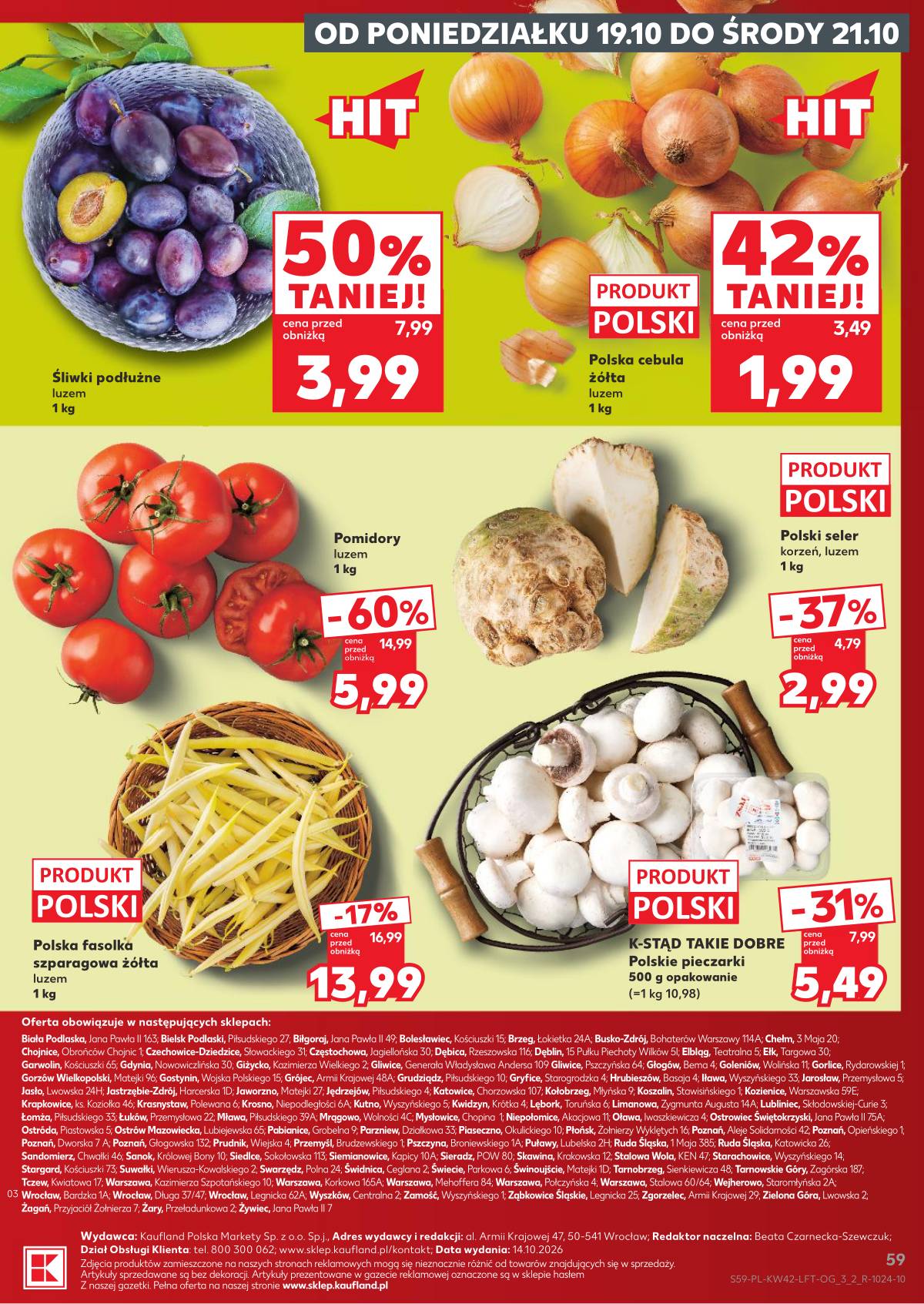 Kaufland - Gazetka tygodnia 59 puslapis