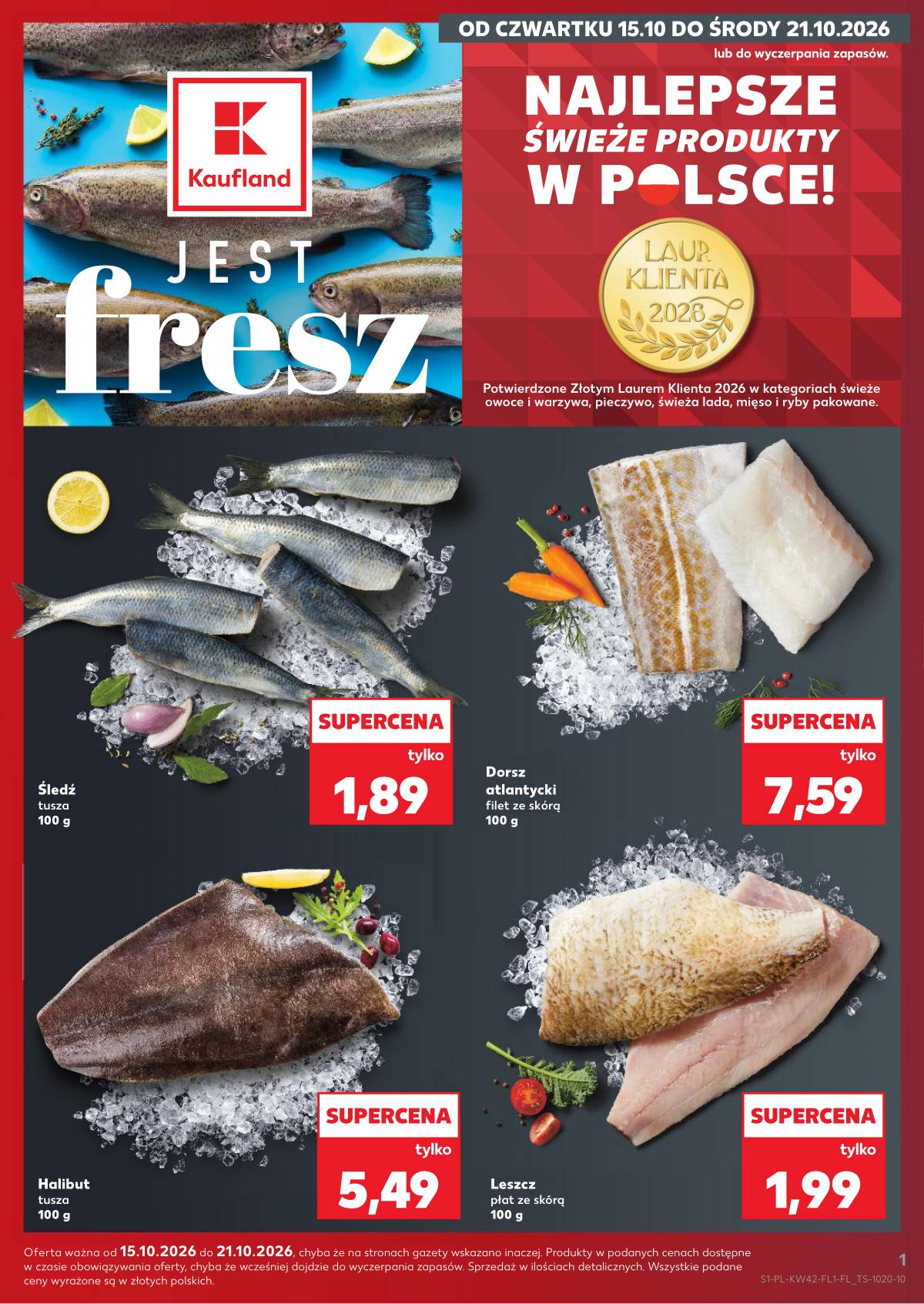Kaufland - Ryby z naszej lady 1 puslapis