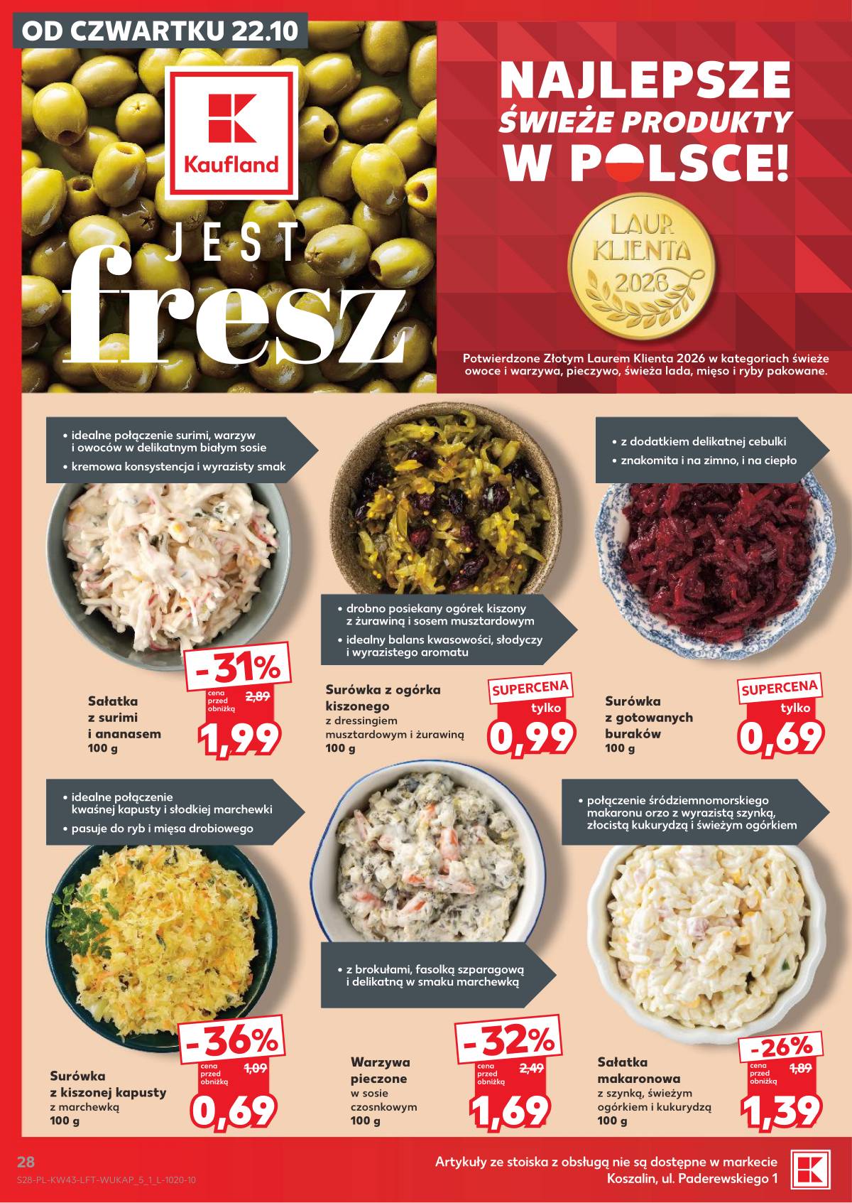 Kaufland - Gazetka tygodnia 28 puslapis