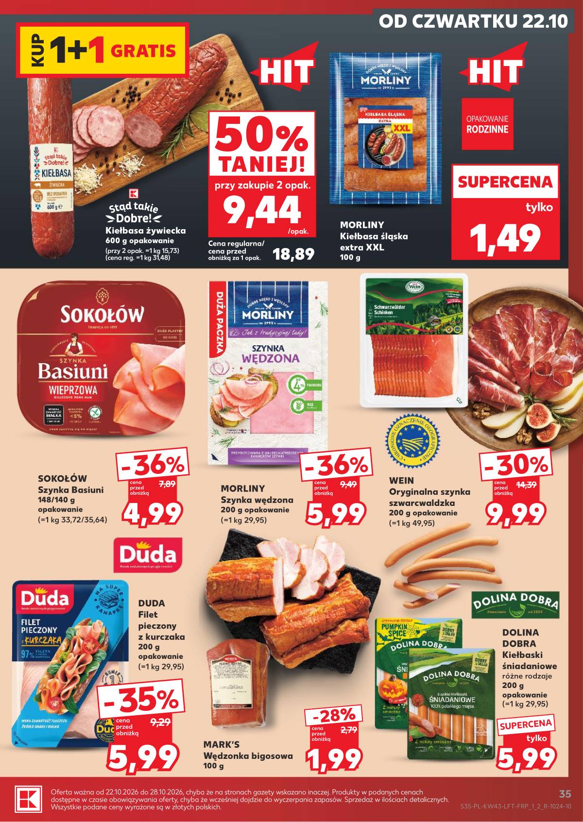 Kaufland - Gazetka tygodnia 35 puslapis