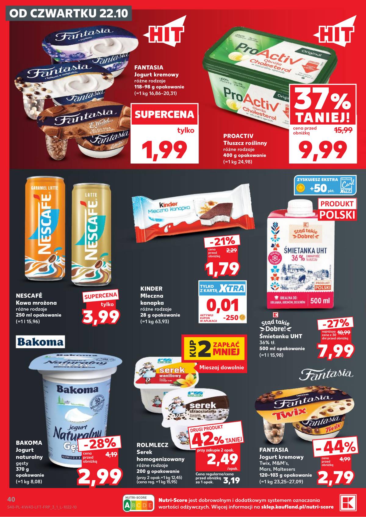 Kaufland - Gazetka tygodnia 40 puslapis