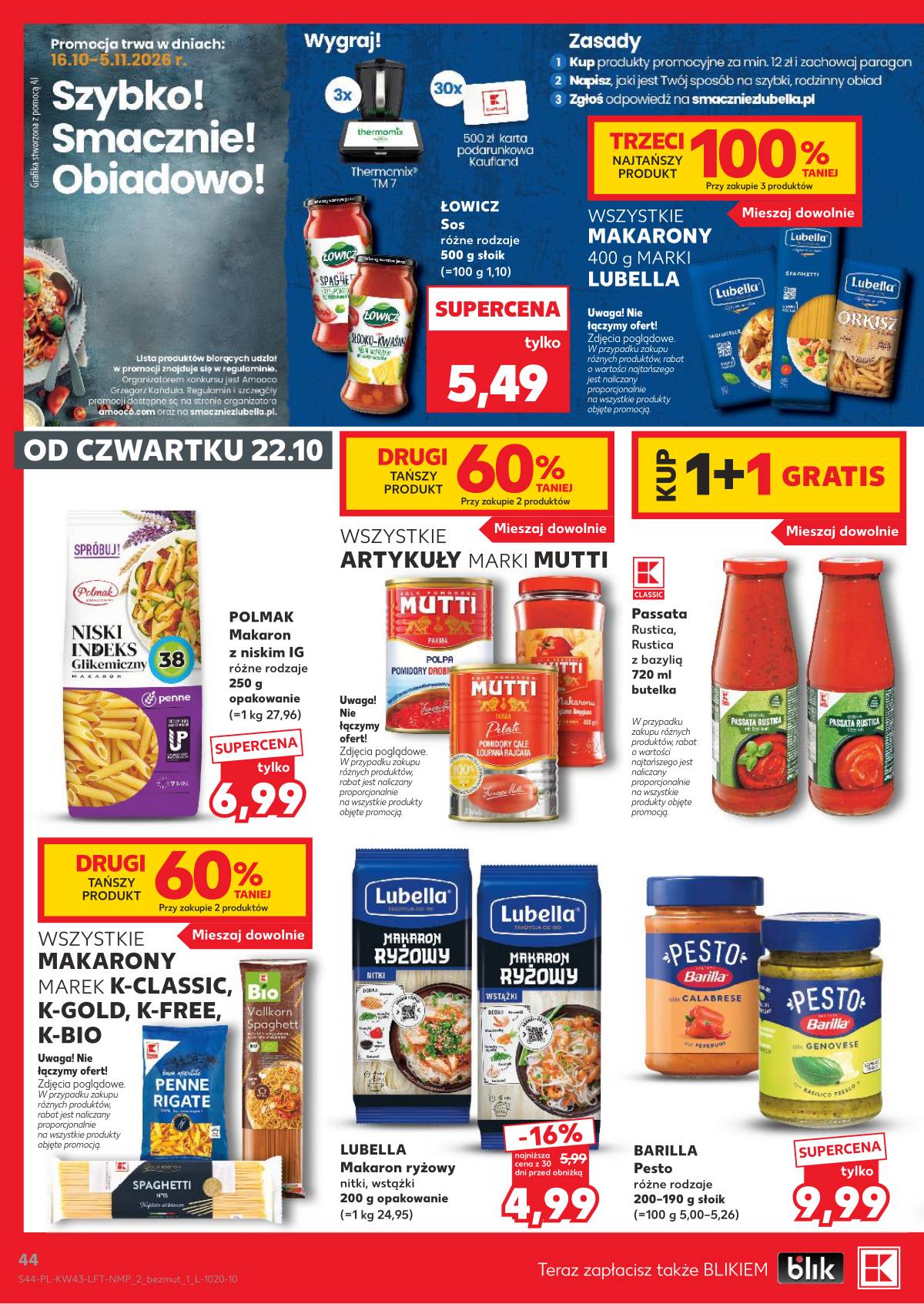 Kaufland - Gazetka tygodnia 44 puslapis