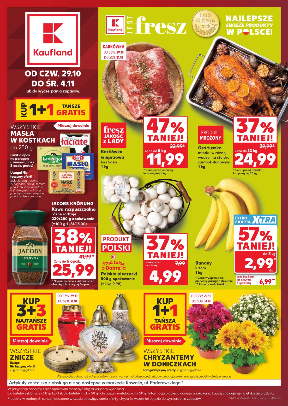 Kaufland - Gazetka tygodnia 1 puslapis