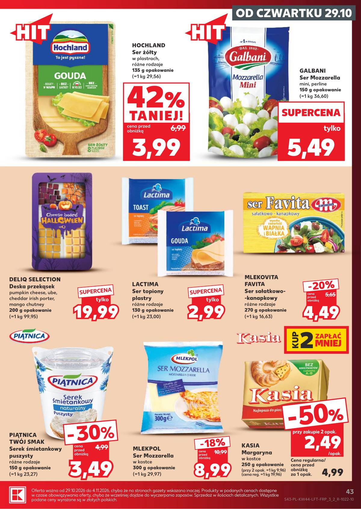 Kaufland - Gazetka tygodnia 43 puslapis