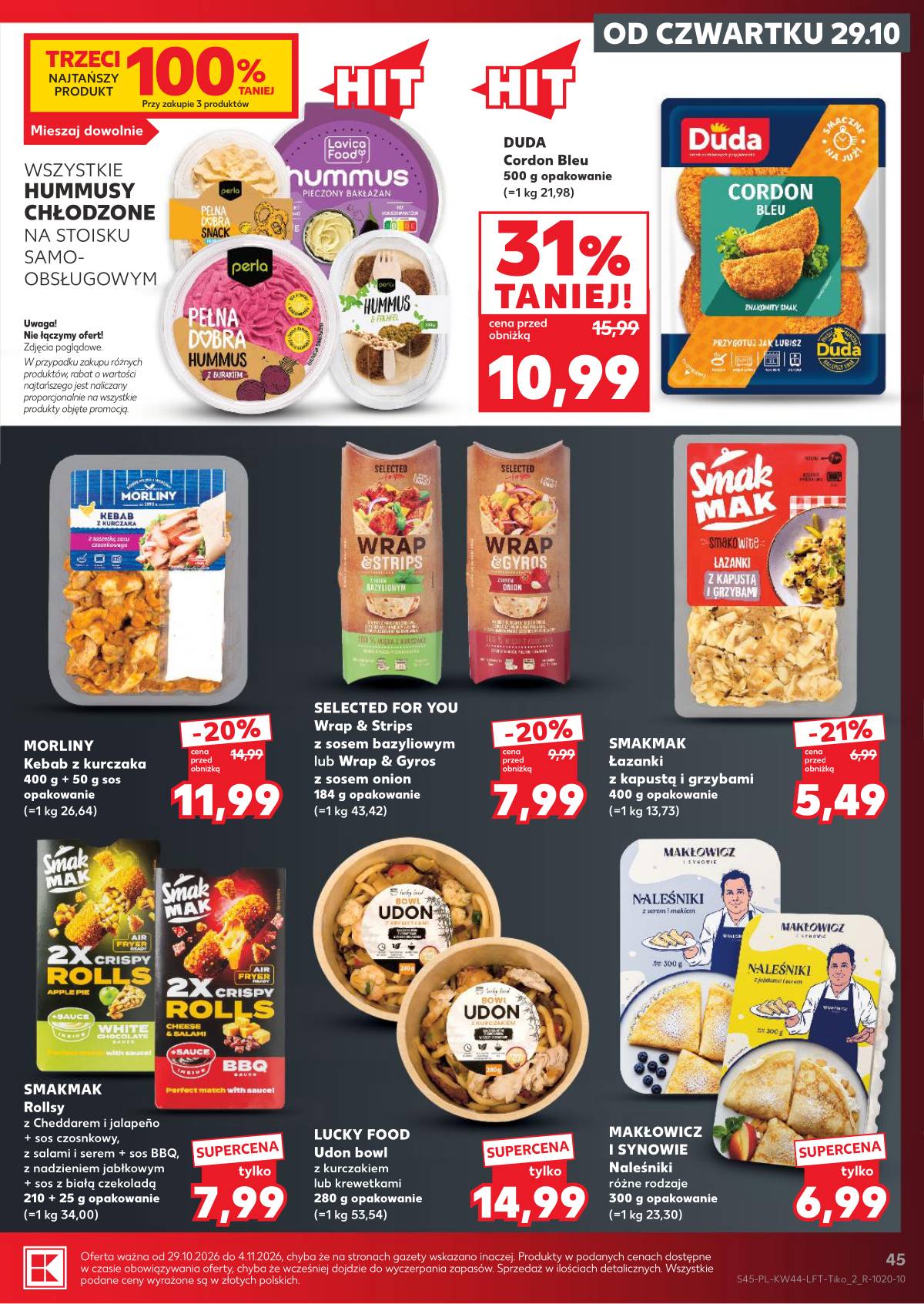 Kaufland - Gazetka tygodnia 45 puslapis