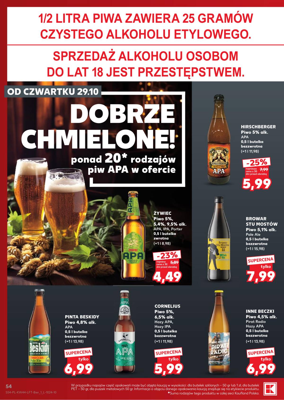Kaufland - Gazetka tygodnia 54 puslapis