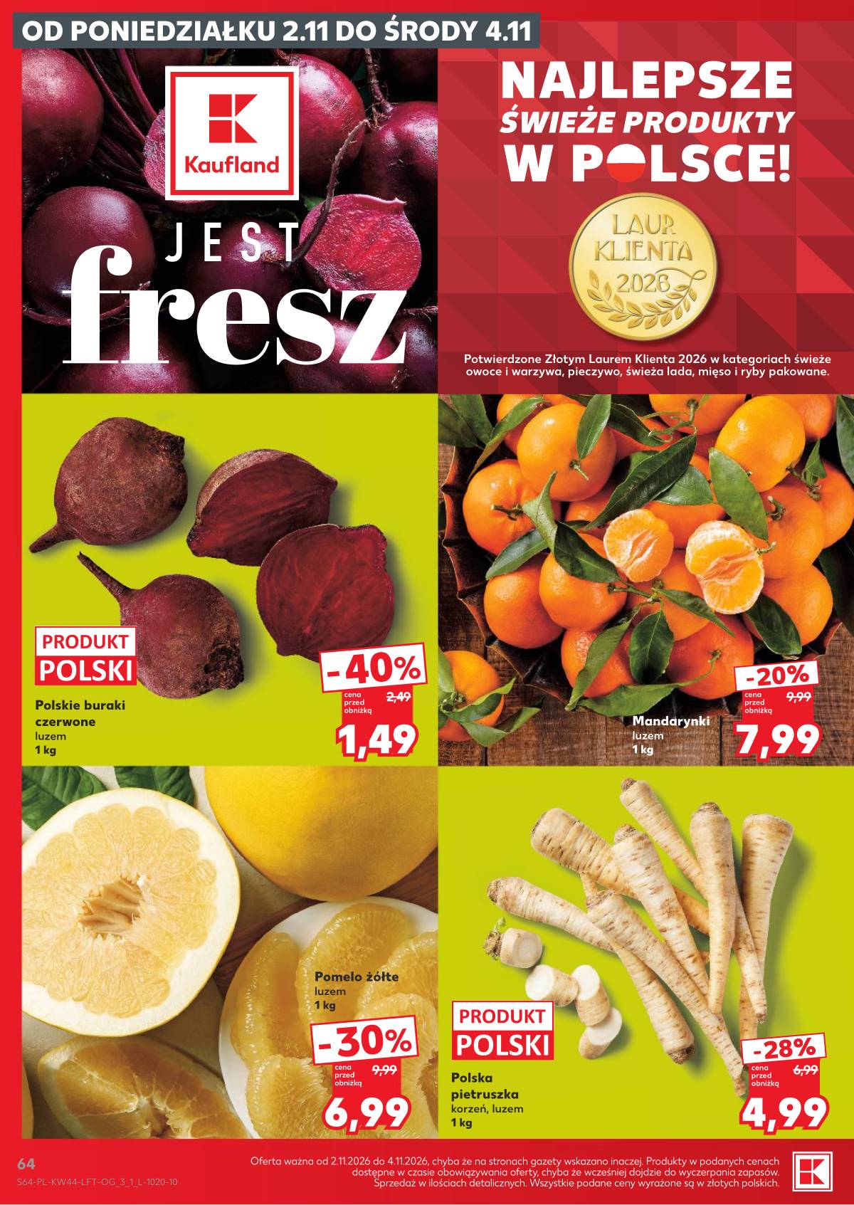 Kaufland - Gazetka tygodnia 64 puslapis