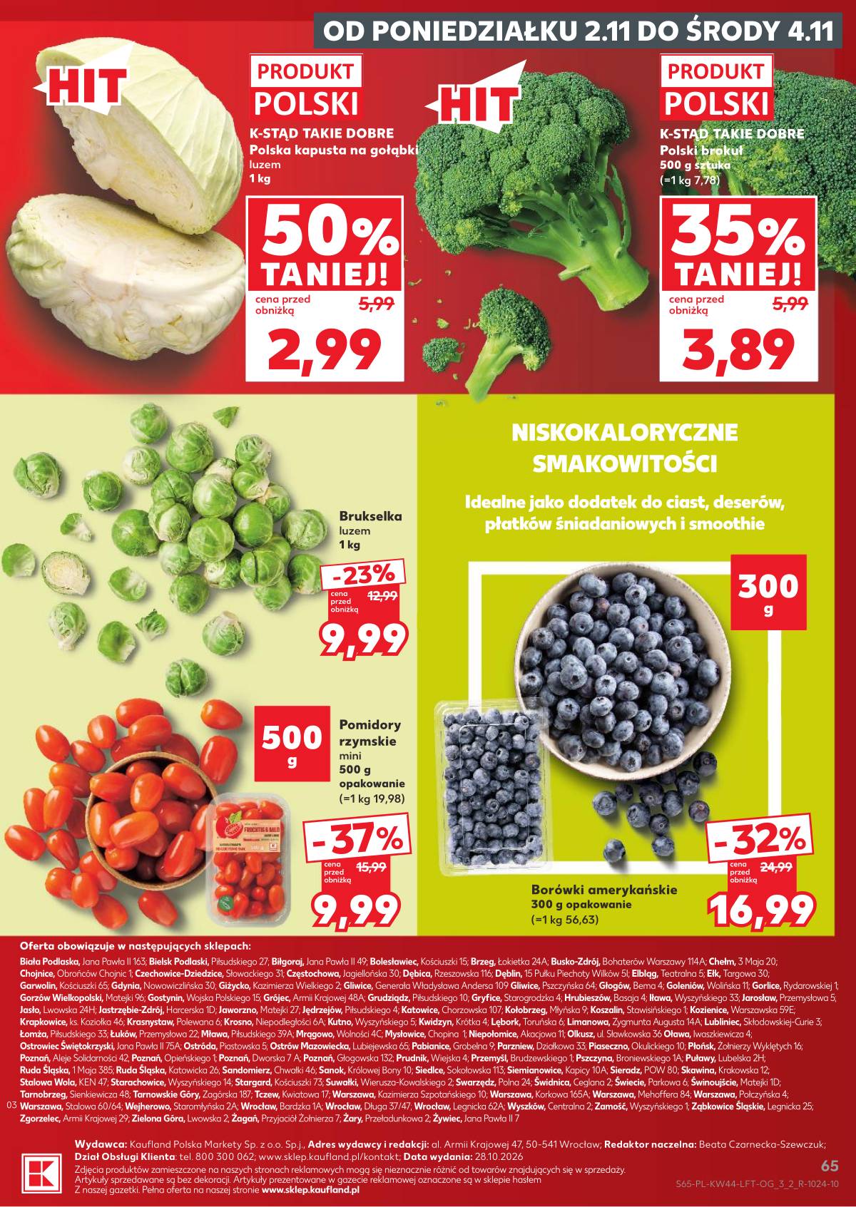 Kaufland - Gazetka tygodnia 65 puslapis