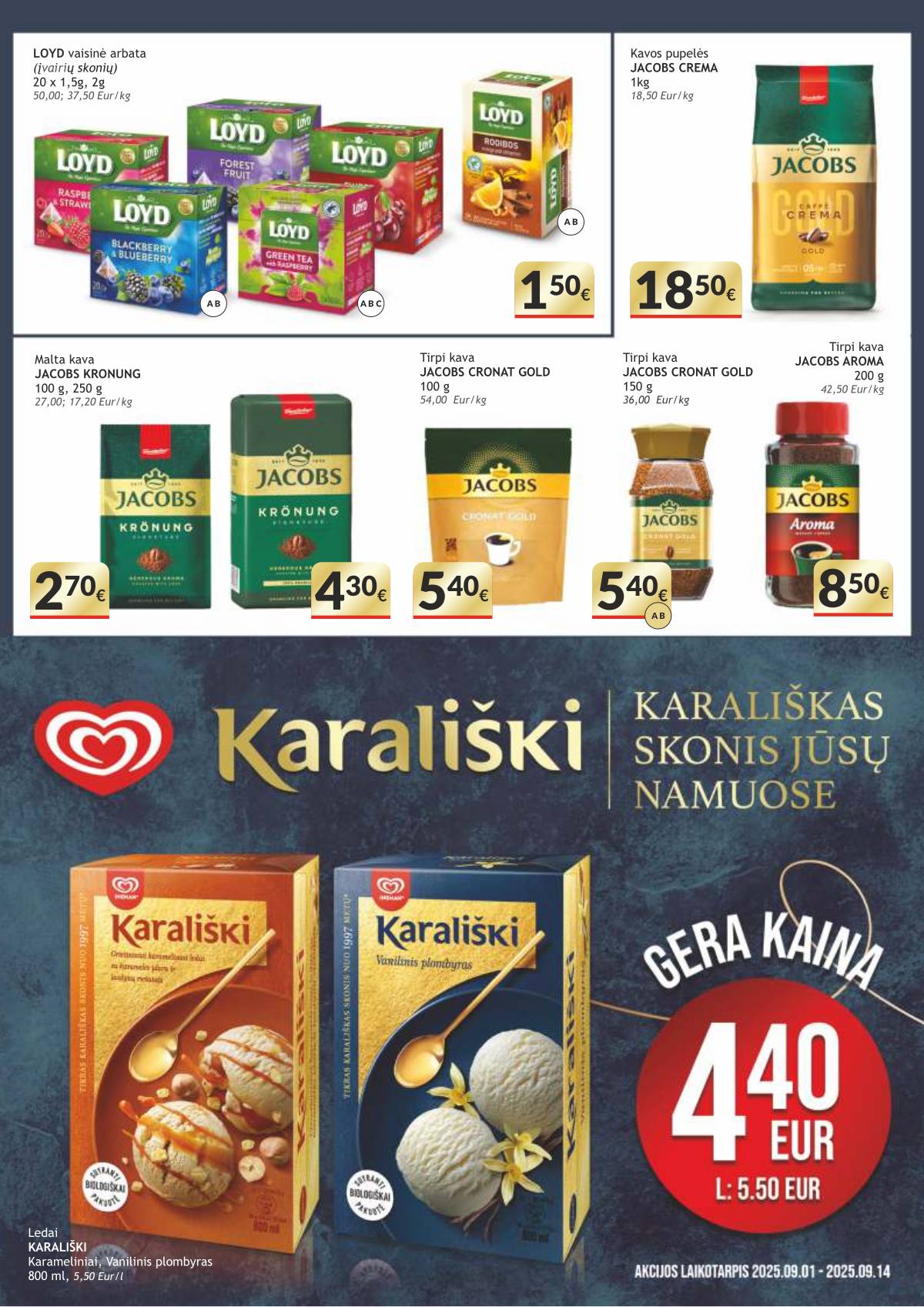 Koops - KOOPS akcijų leidinys | 2025-09-01 - 2025-09-14 6 puslapis