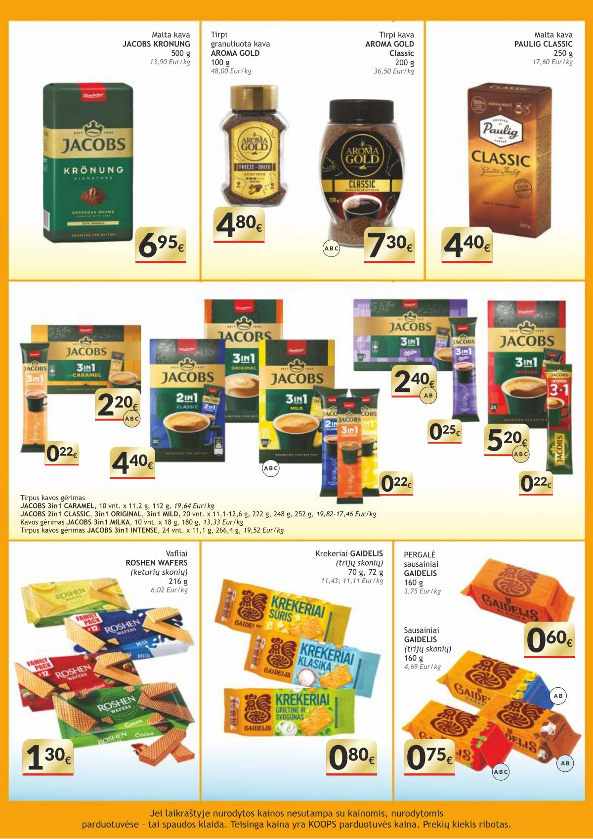 Koops - KOOPS akcijų leidinys | 2025-10-31 - 2025-11-16 6 puslapis