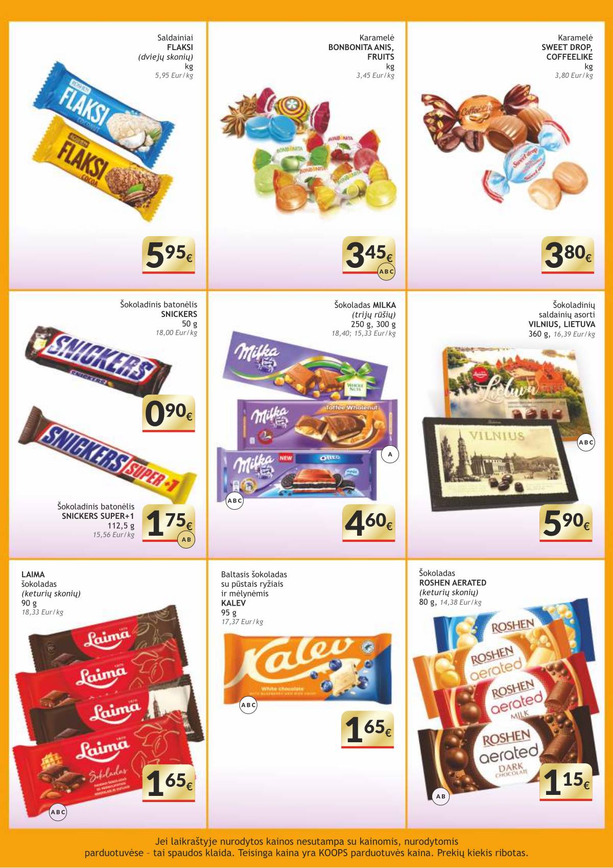 Koops - KOOPS akcijų leidinys | 2025-10-31 - 2025-11-16 8 puslapis