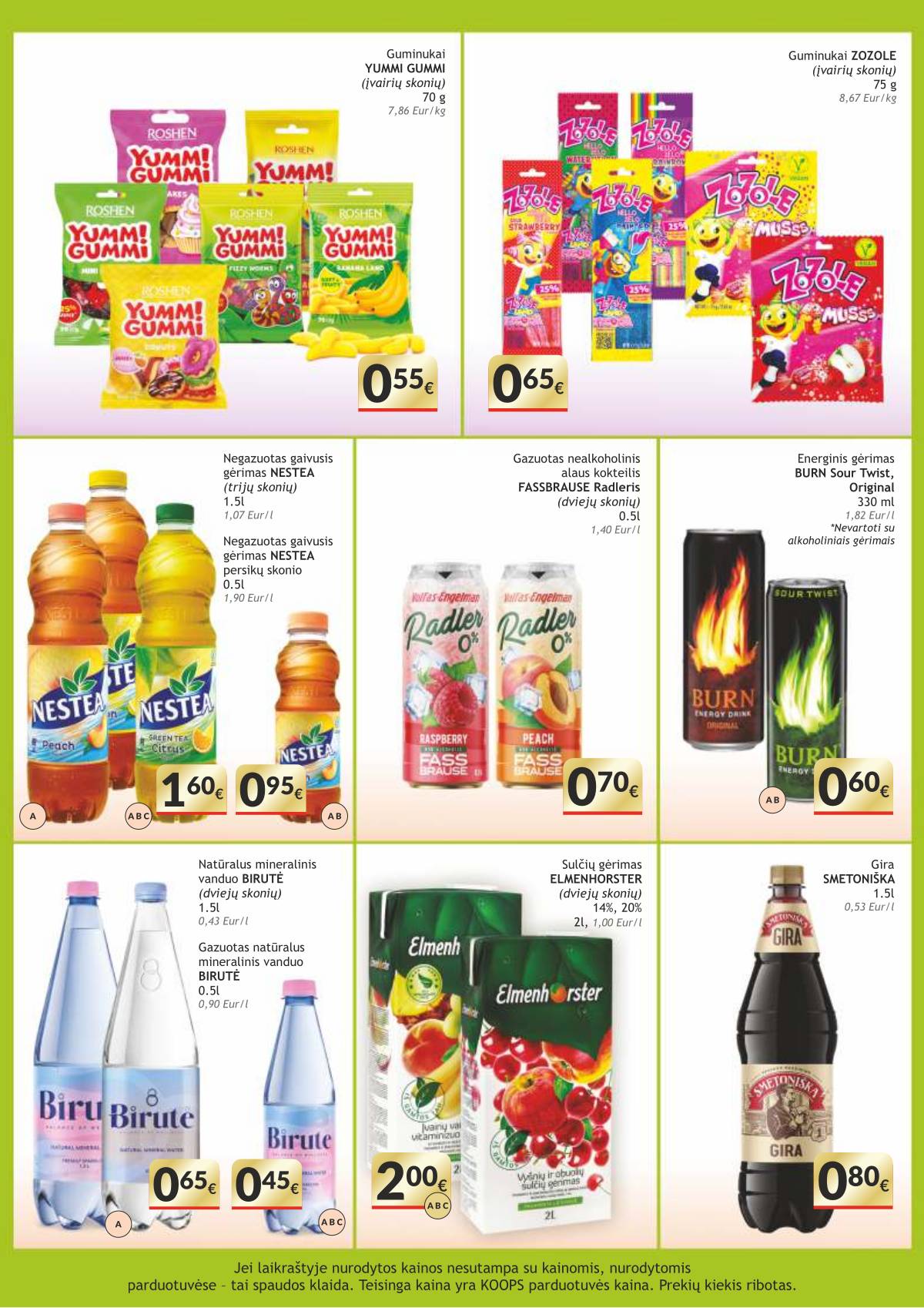 Koops - KOOPS akcijų leidinys | 2025-10-31 - 2025-11-16 9 puslapis