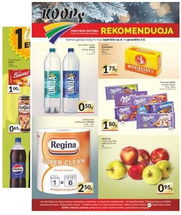 Koops - KOOPS akcijų leidinys 2025-11-24 – 2025-12-07