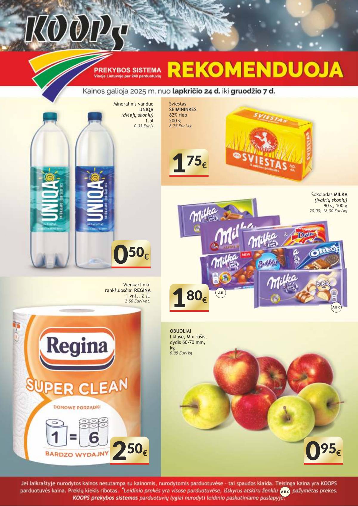 Koops - KOOPS akcijų leidinys 1 puslapis