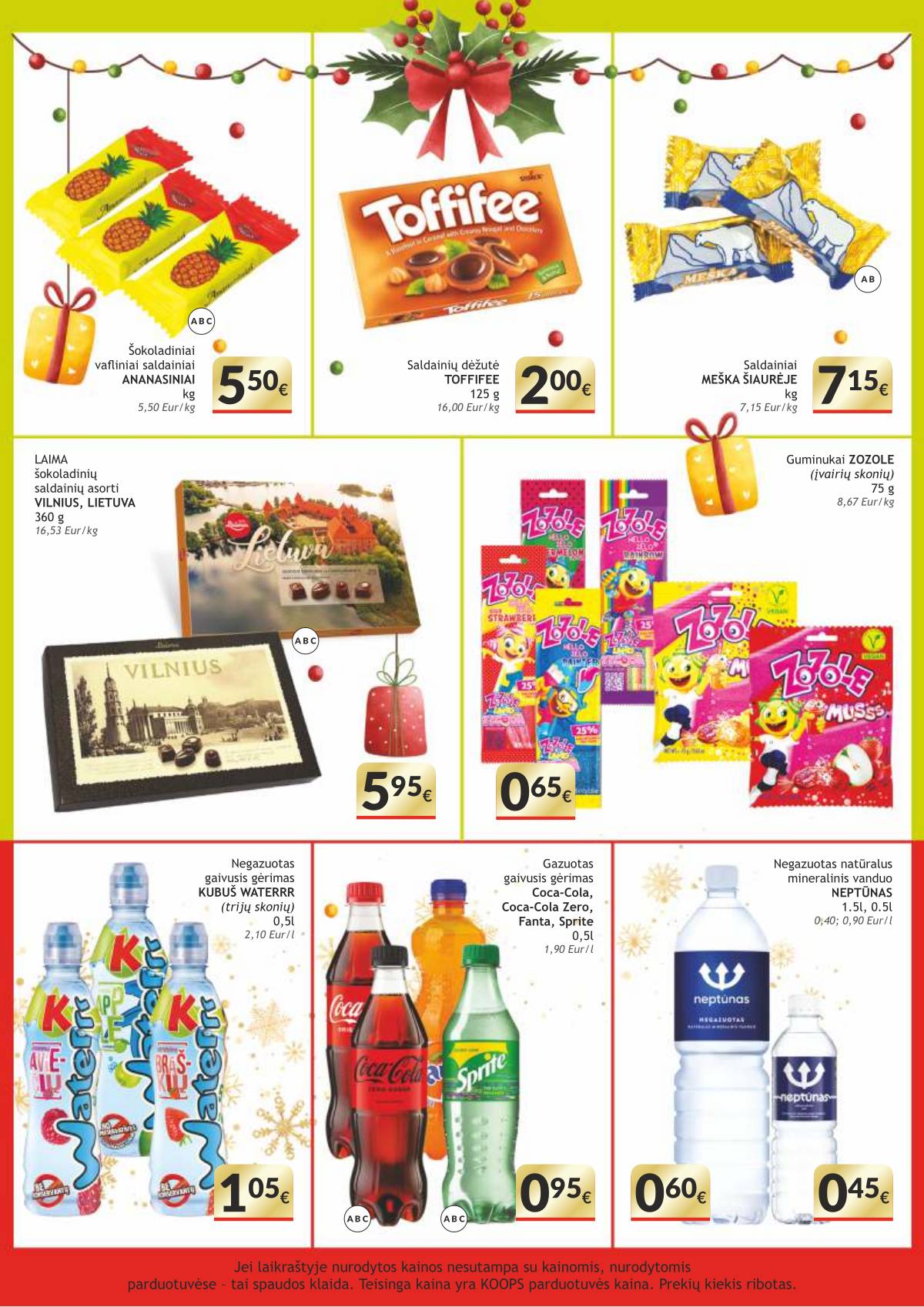 Koops - KOOPS akcijų leidinys 2025-12-15 - 2025-12-31 10 puslapis