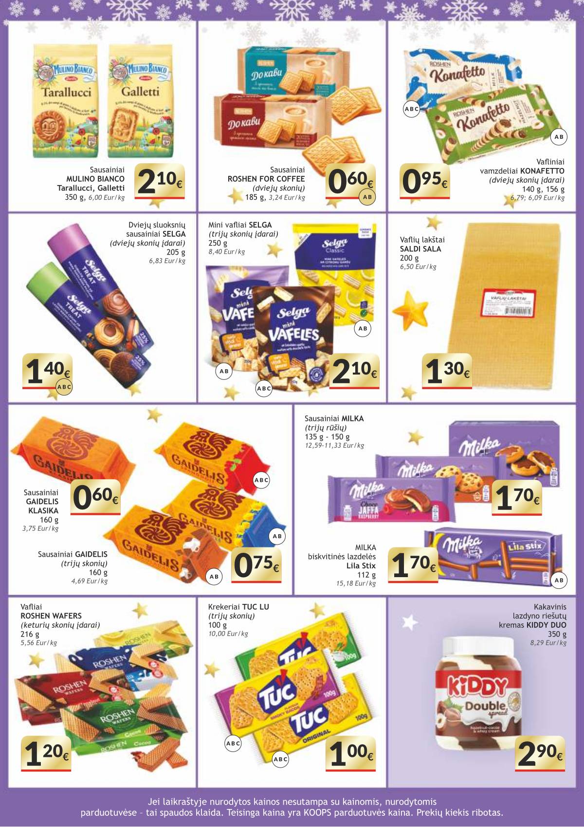 Koops - KOOPS akcijų leidinys 2025-12-15 - 2025-12-31 7 puslapis