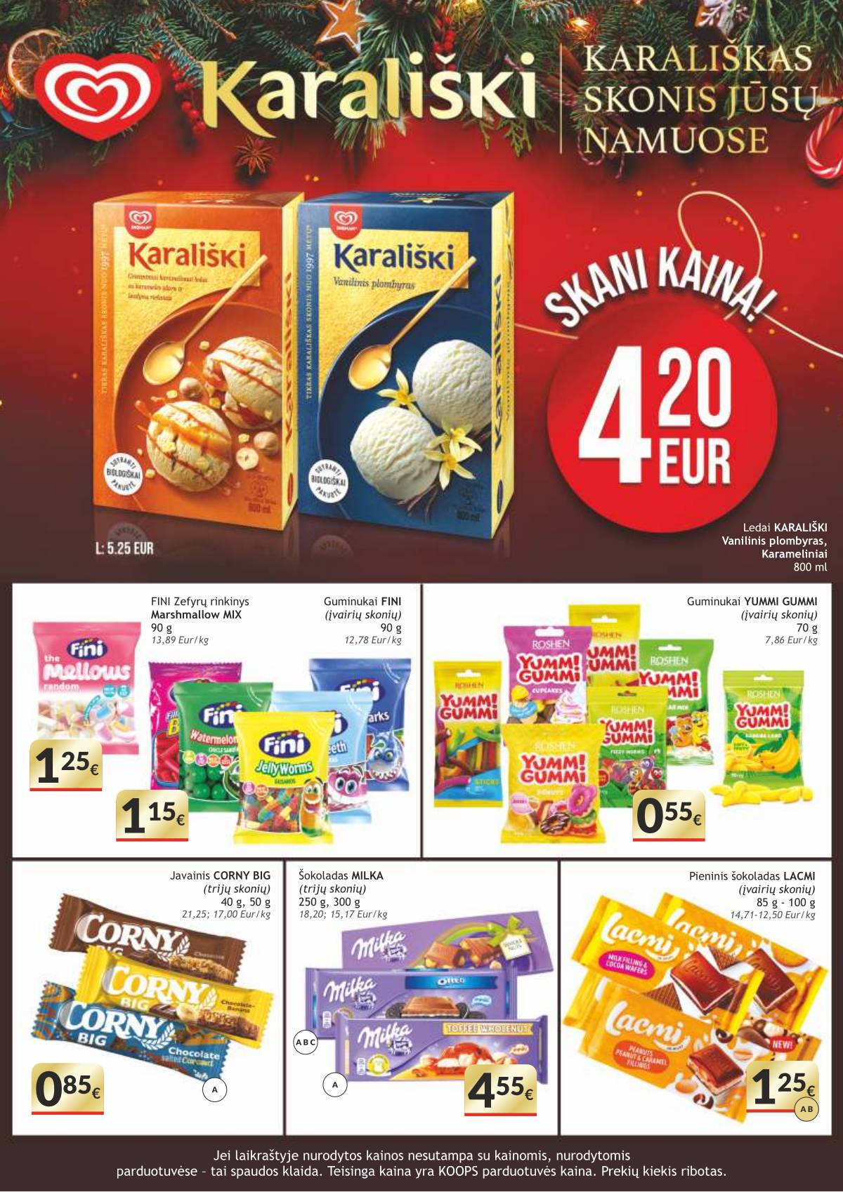 Koops - KOOPS akcijų leidinys 2025-12-15 - 2025-12-31 8 puslapis