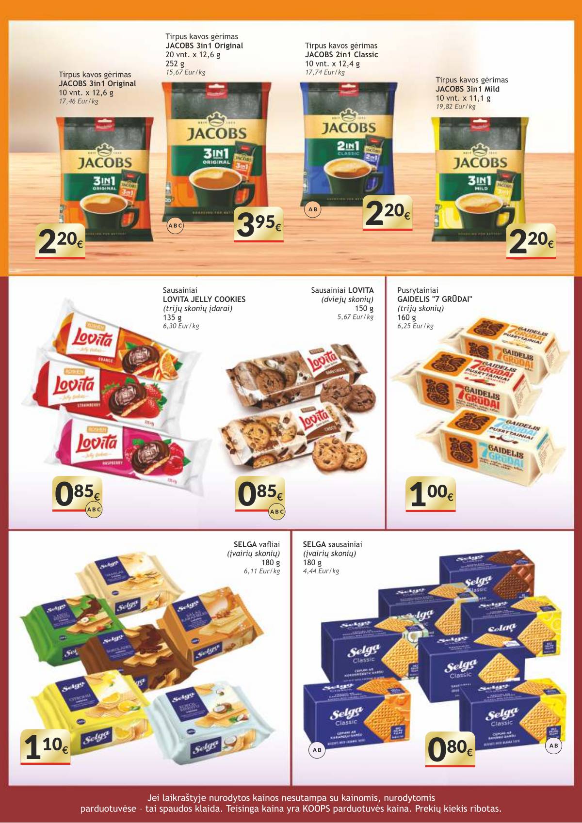 Koops - KOOPS akcijų leidinys 6 puslapis