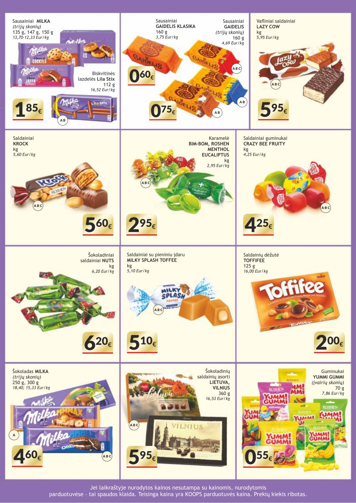 Koops - KOOPS akcijų leidinys 6 puslapis