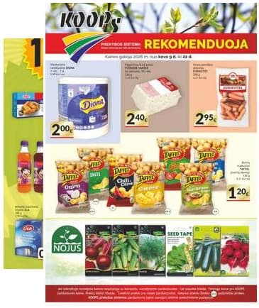 Koops - KOOPS akcijų leidinys 2026-03-09 – 2026-03-22