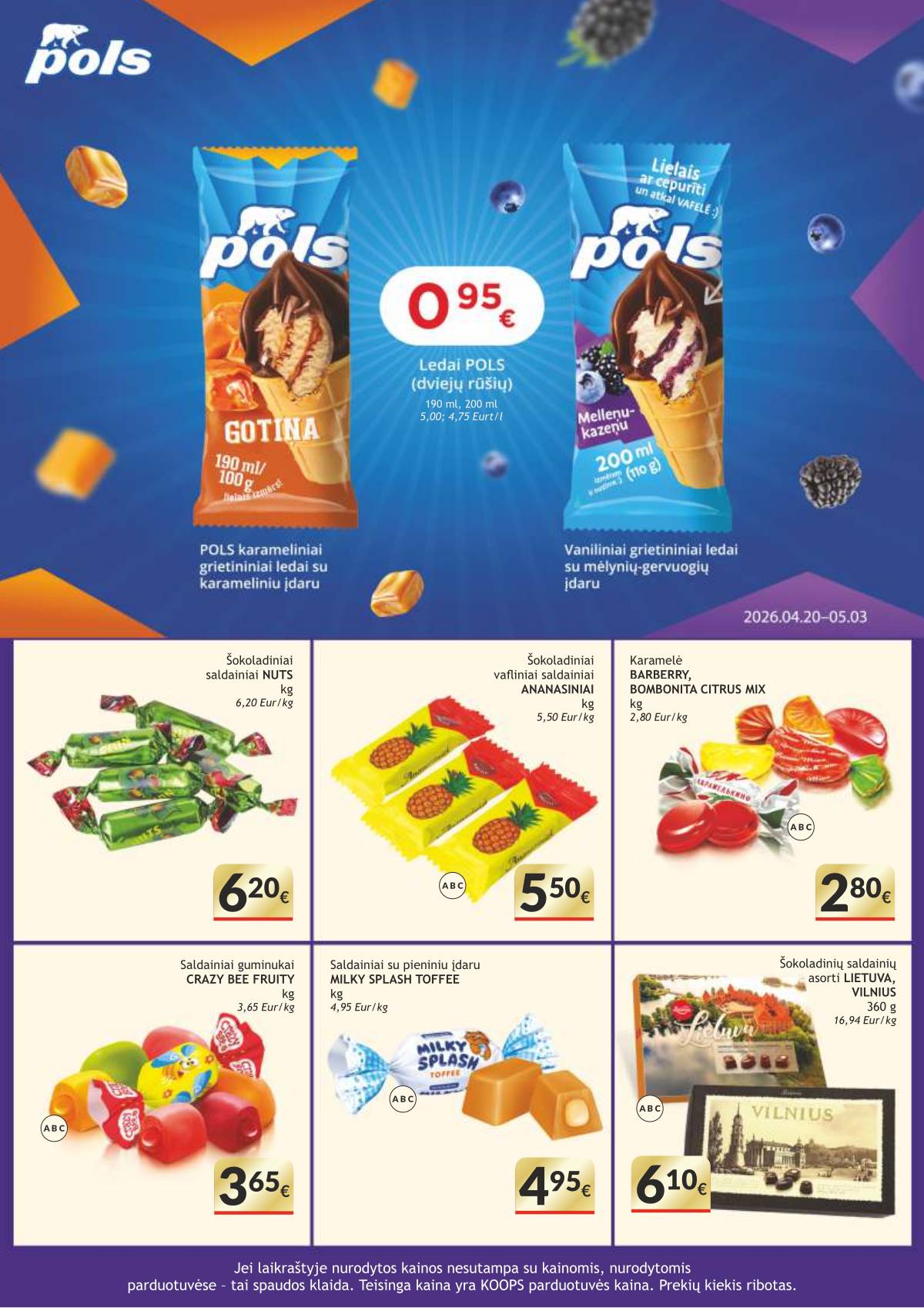 Koops - KOOPS akcijų leidinys | 2026-04-20 - 2026-05-03 10 puslapis