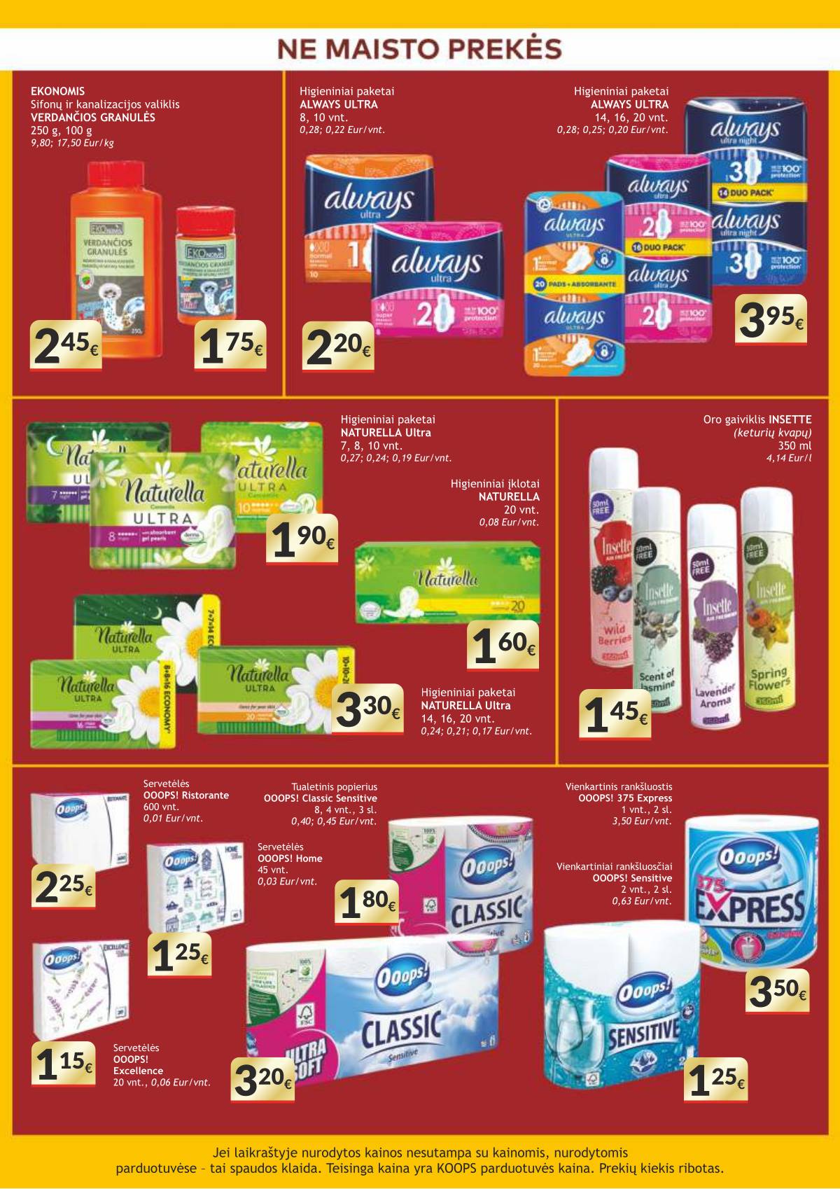 Koops - KOOPS akcijų leidinys | 2026-04-20 - 2026-05-03 18 puslapis