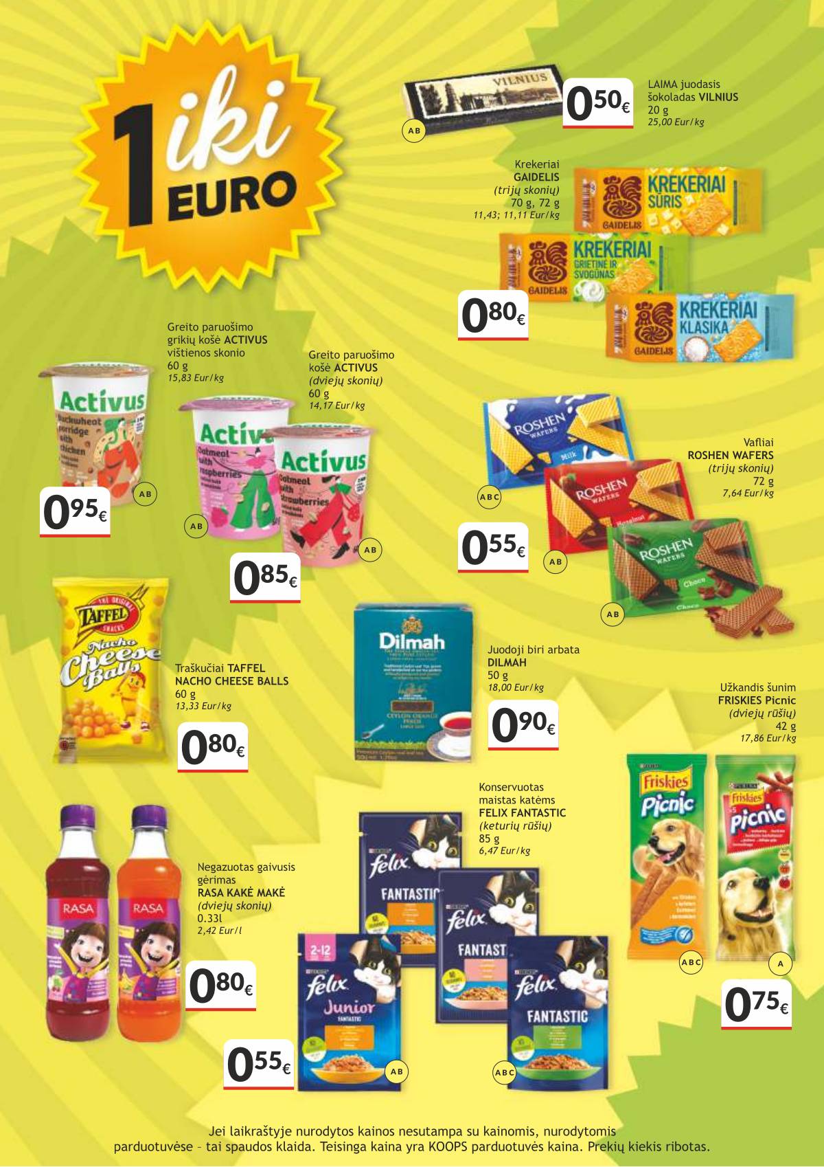 Koops - KOOPS akcijų leidinys | 2026-04-20 - 2026-05-03 2 puslapis