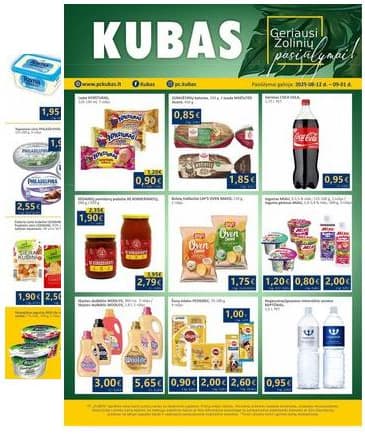 KUBAS - KUBAS akcijų leidinys 2025-08-12 – 2025-09-01