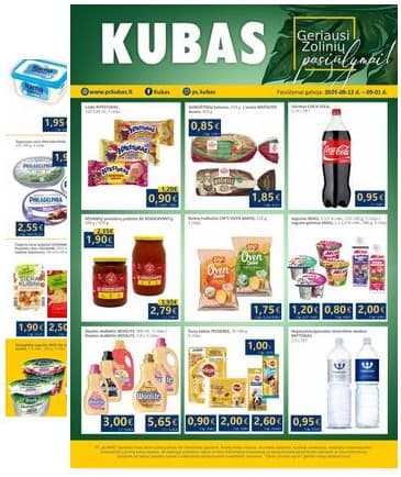 KUBAS - KUBAS akcijų leidinys 2025-08-12 – 2025-09-01