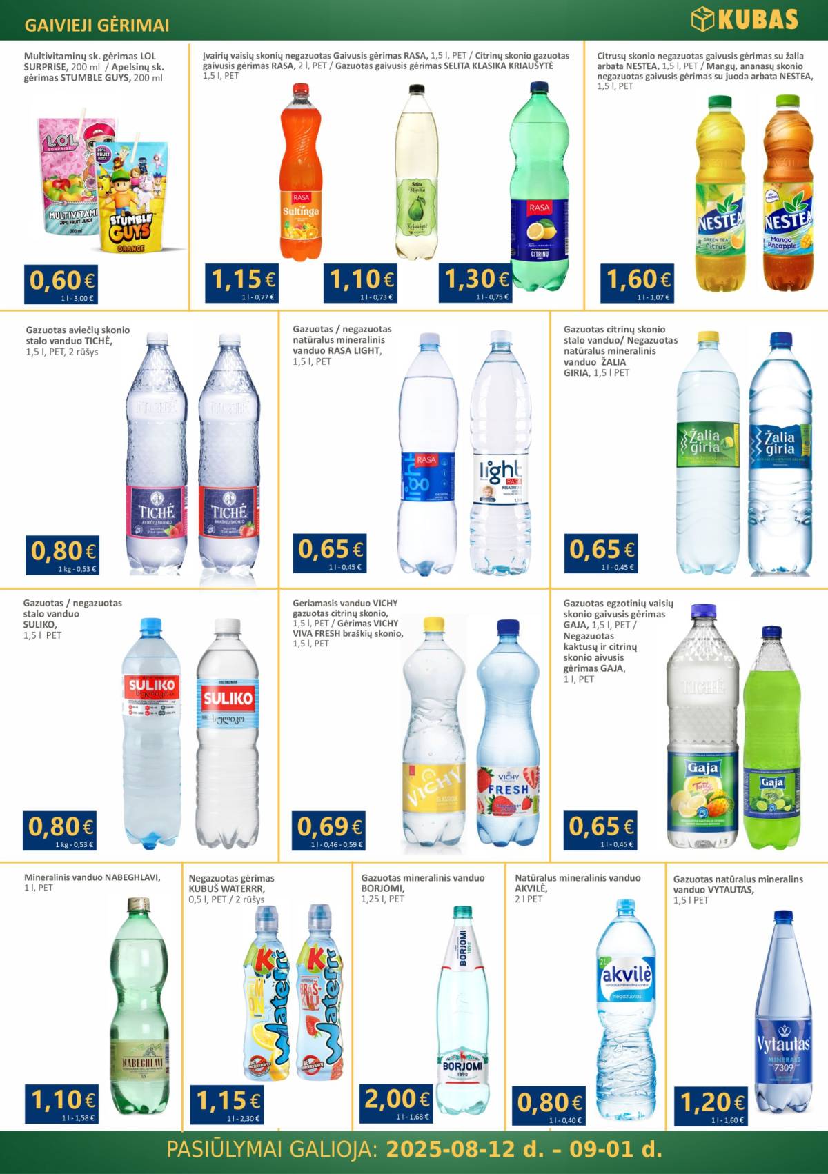 KUBAS - KUBAS akcijų leidinys 14 puslapis