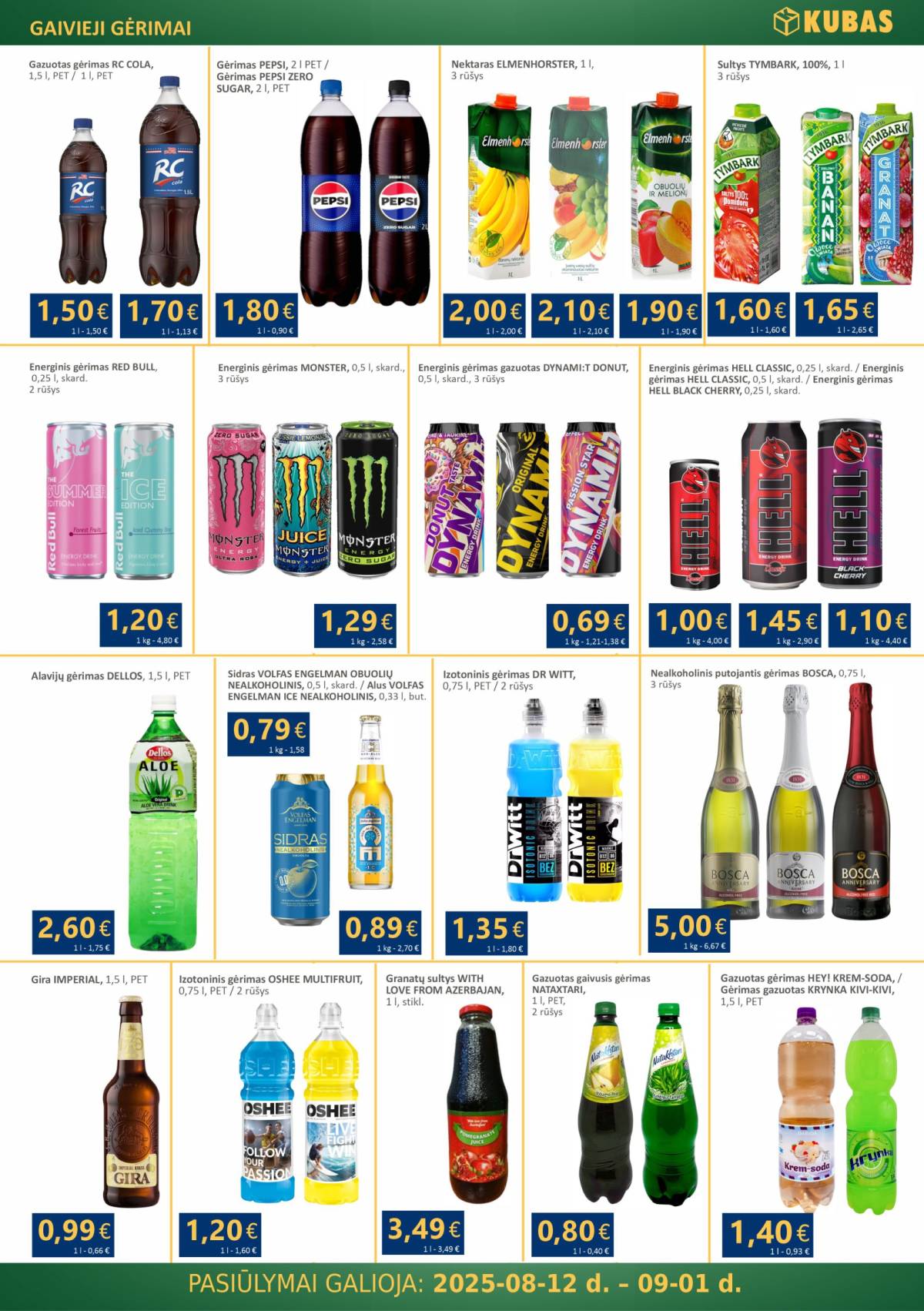 KUBAS - KUBAS akcijų leidinys 15 puslapis