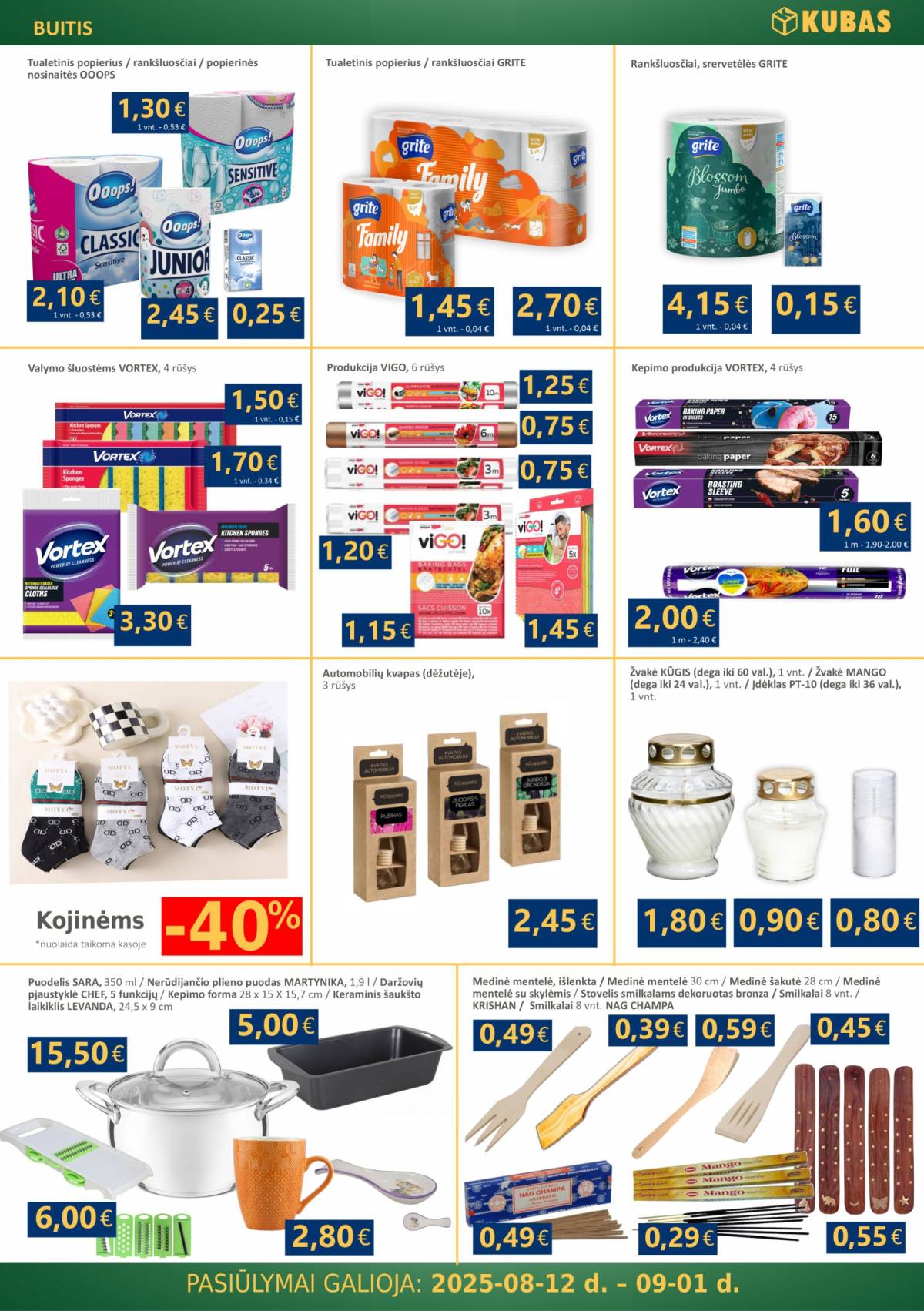 KUBAS - KUBAS akcijų leidinys 16 puslapis